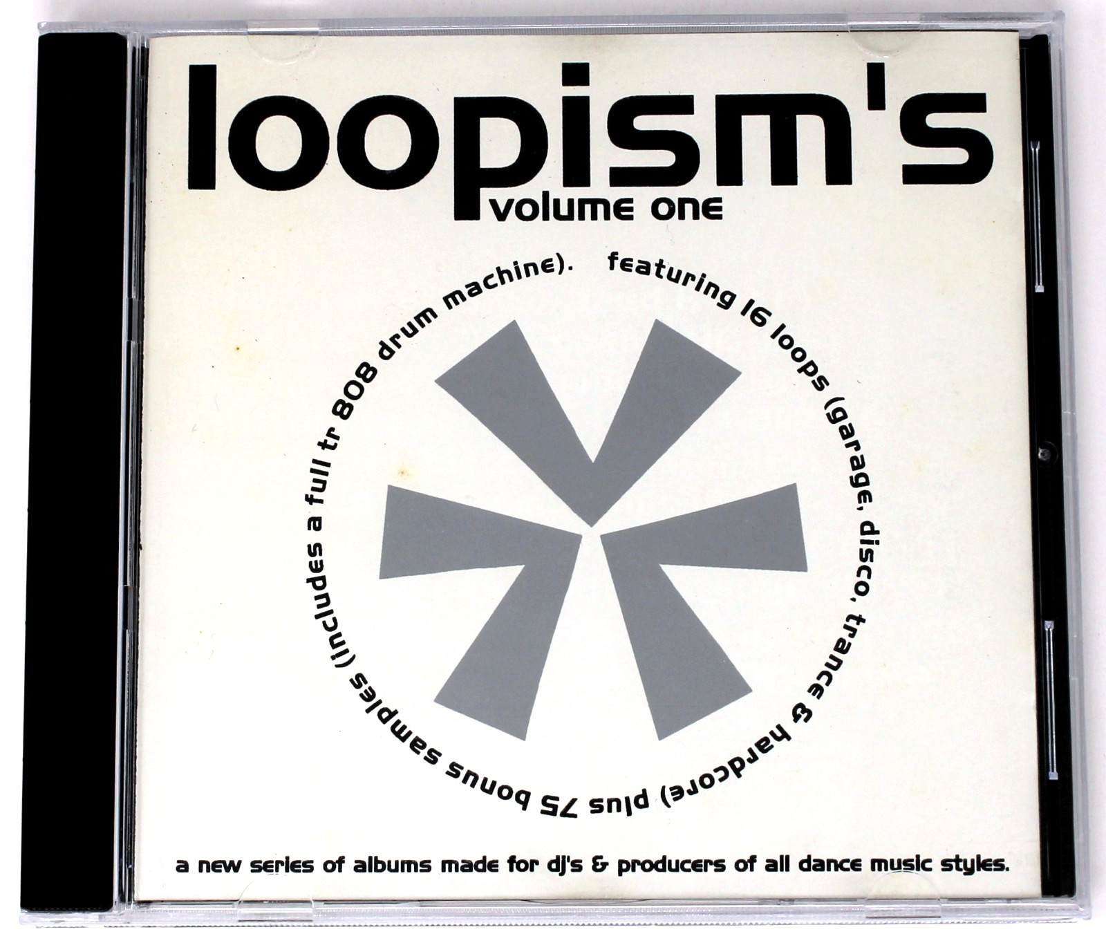 D-Zone Records Loopism's Volume One Dance CD I Sample/Sound Library/Sampling CD