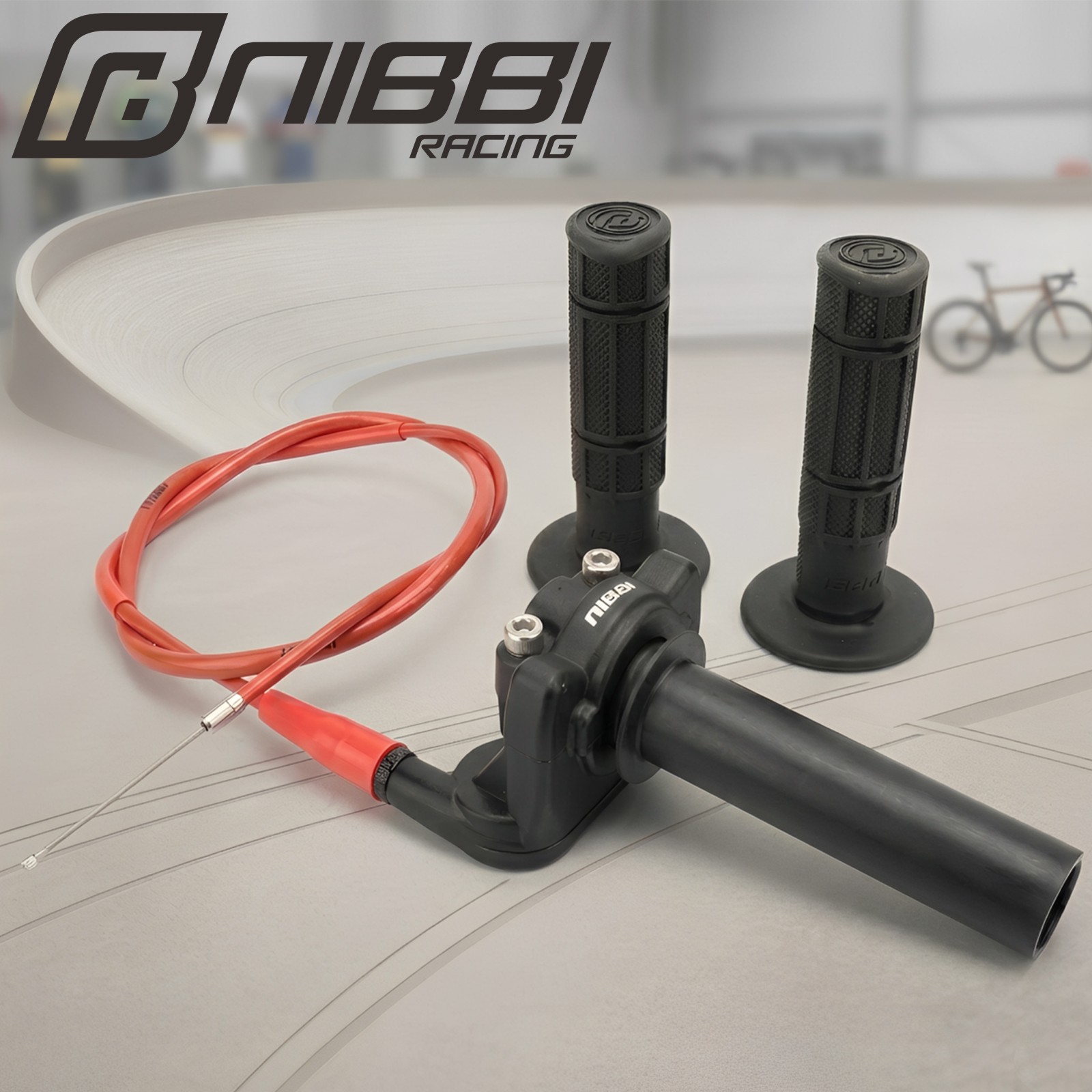 NIBBI Twist Throttle Girp Cable For KLX110 KX100 KX125KX250 KX65 KX85 KX60 KX80