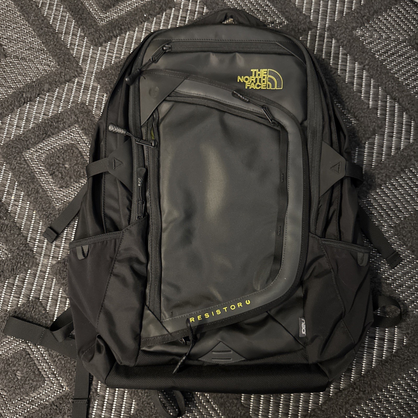 The North Face Resistor Charged Backpack Black NO BATTERY PACK