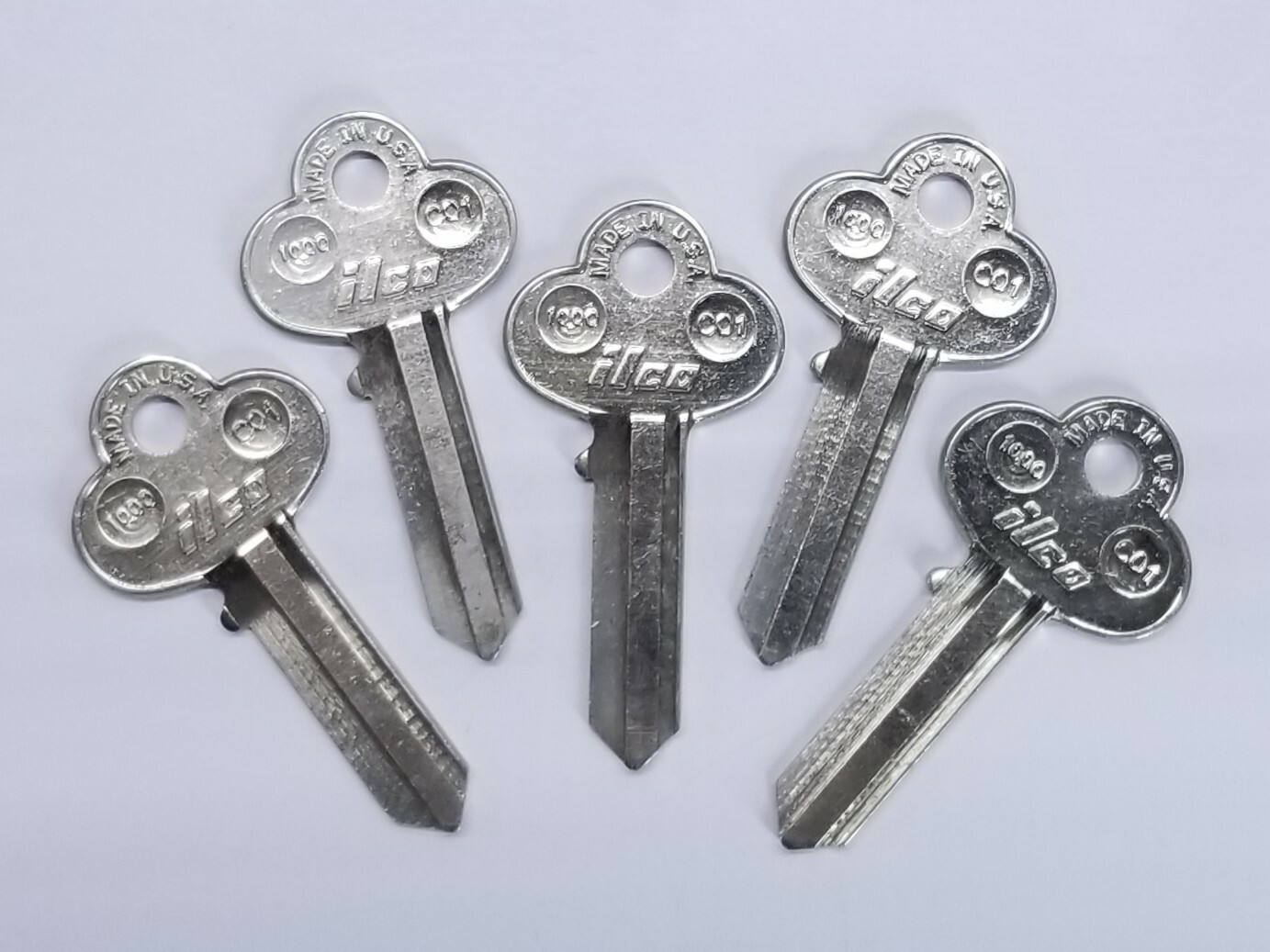 Corbin ilco key blanks, 1000, CO1, locksmith, Set of 5