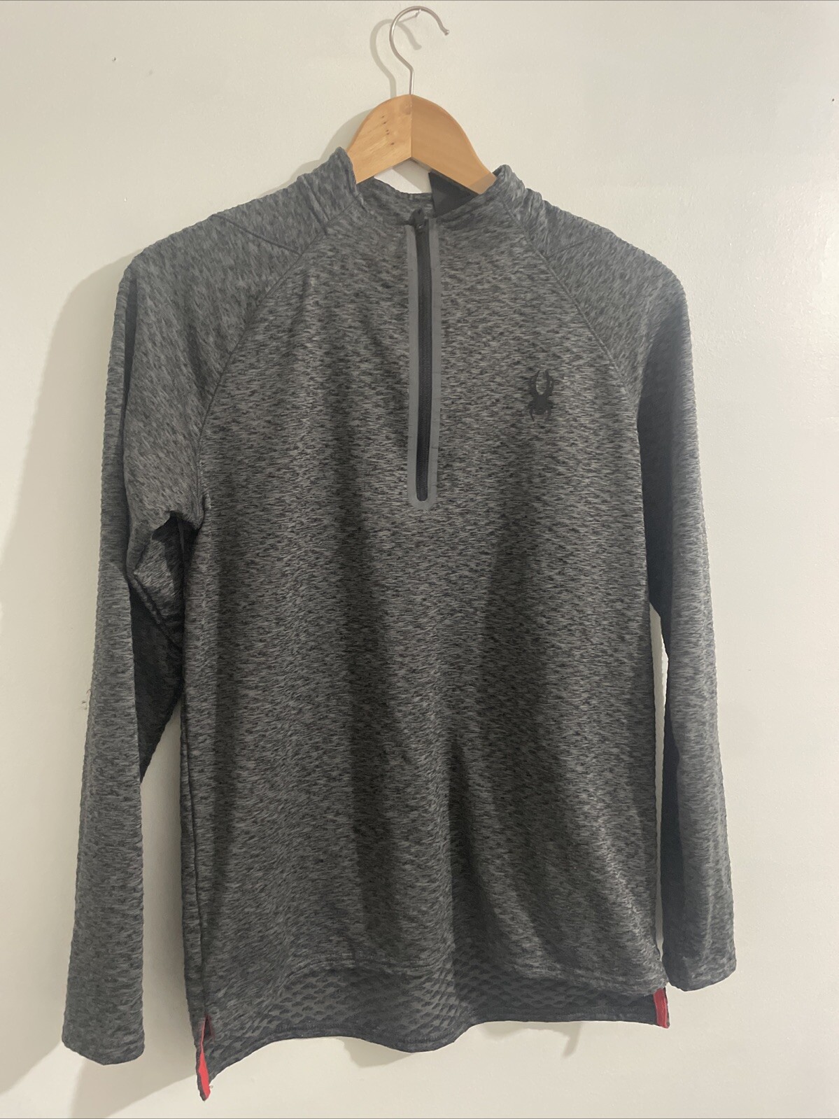 Spyder Active Men 1/4 Zip Pullover | Grey Medium
