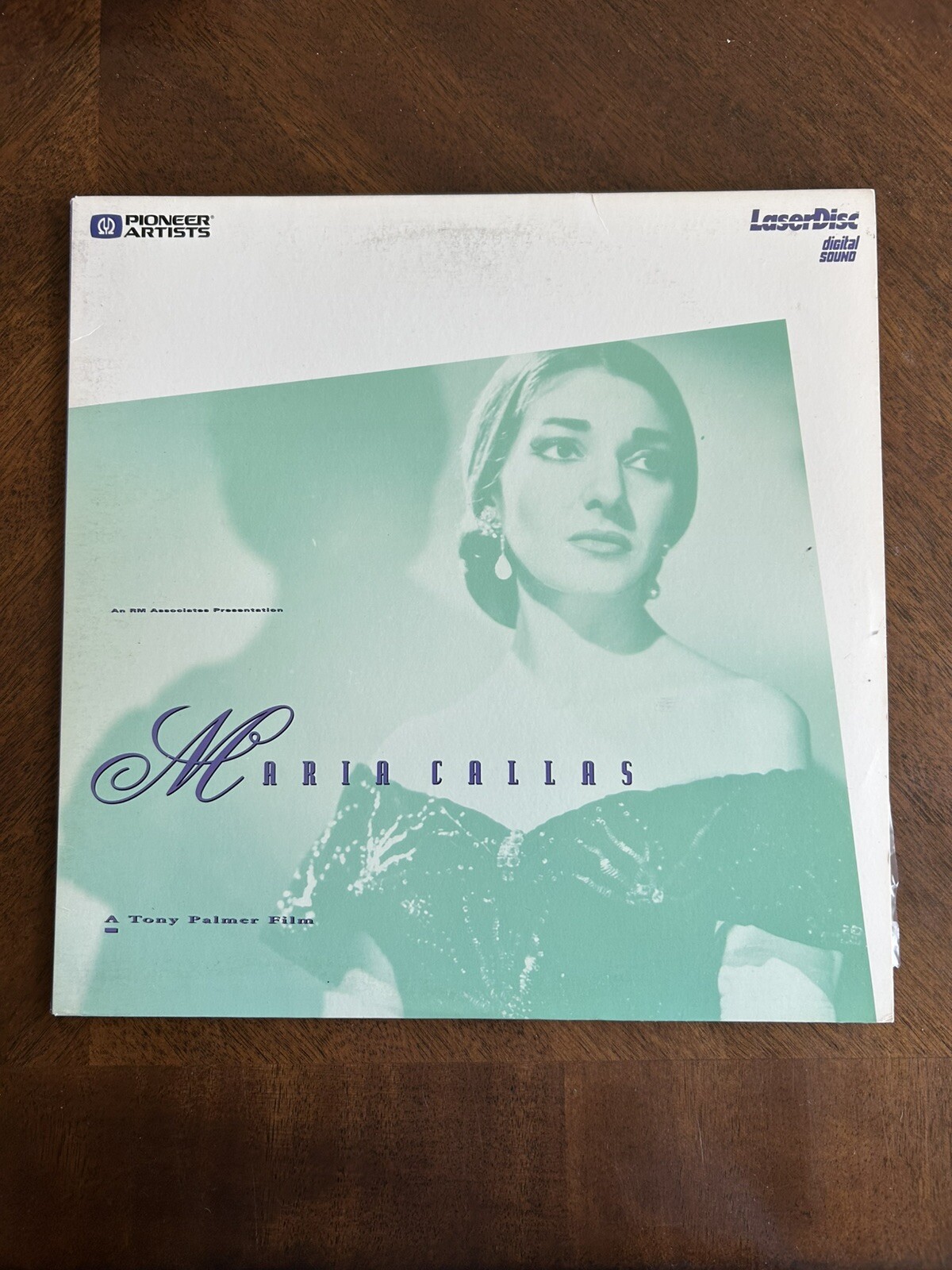 MARIA CALLAS: A TONY PALMER FILM Laserdisc LD EXCELLENT VERY RARE GREAT FILM!