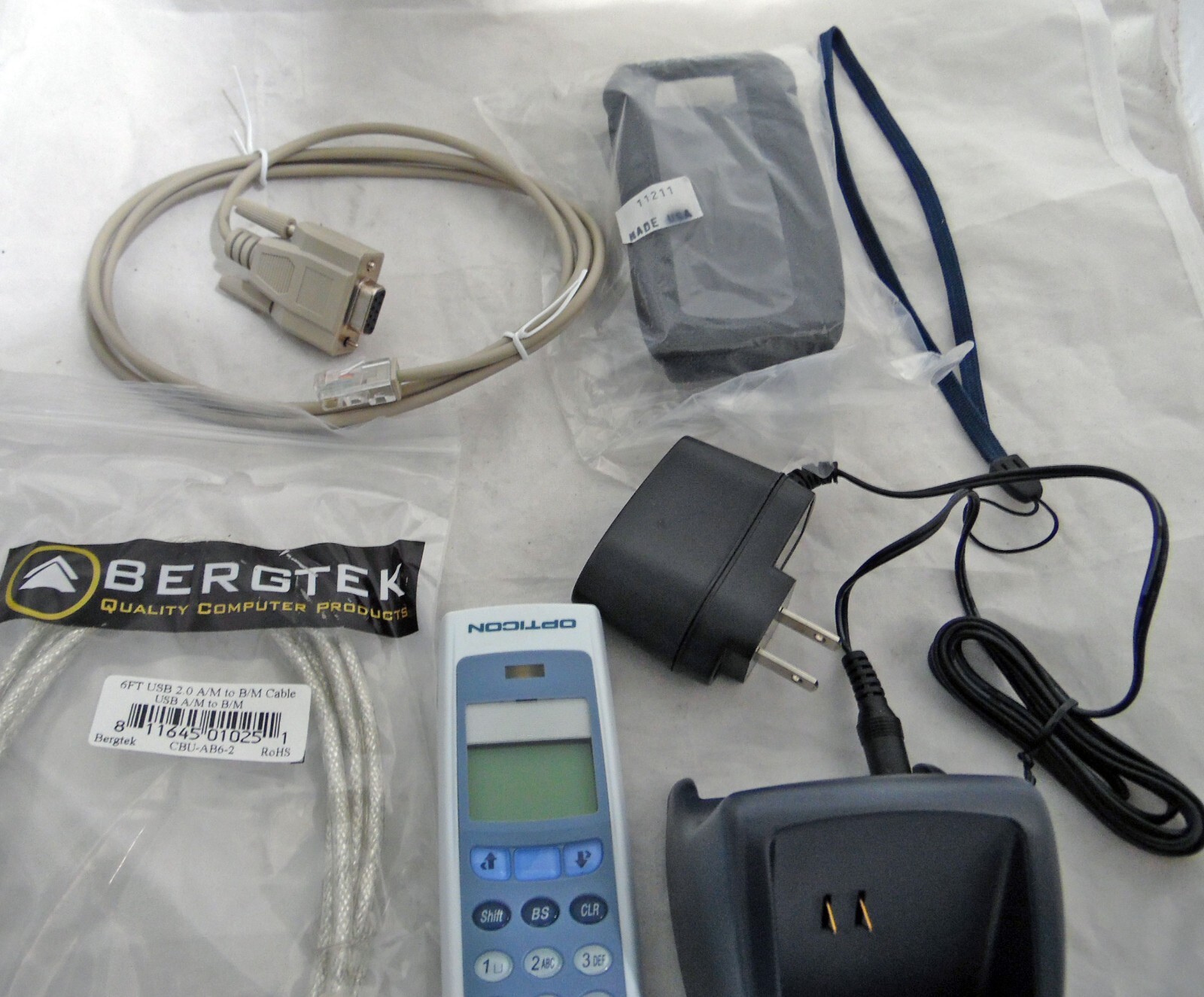 New Opticon OPL-9728-KIT 1mb Data Collection Portable Barcode Scanner NB