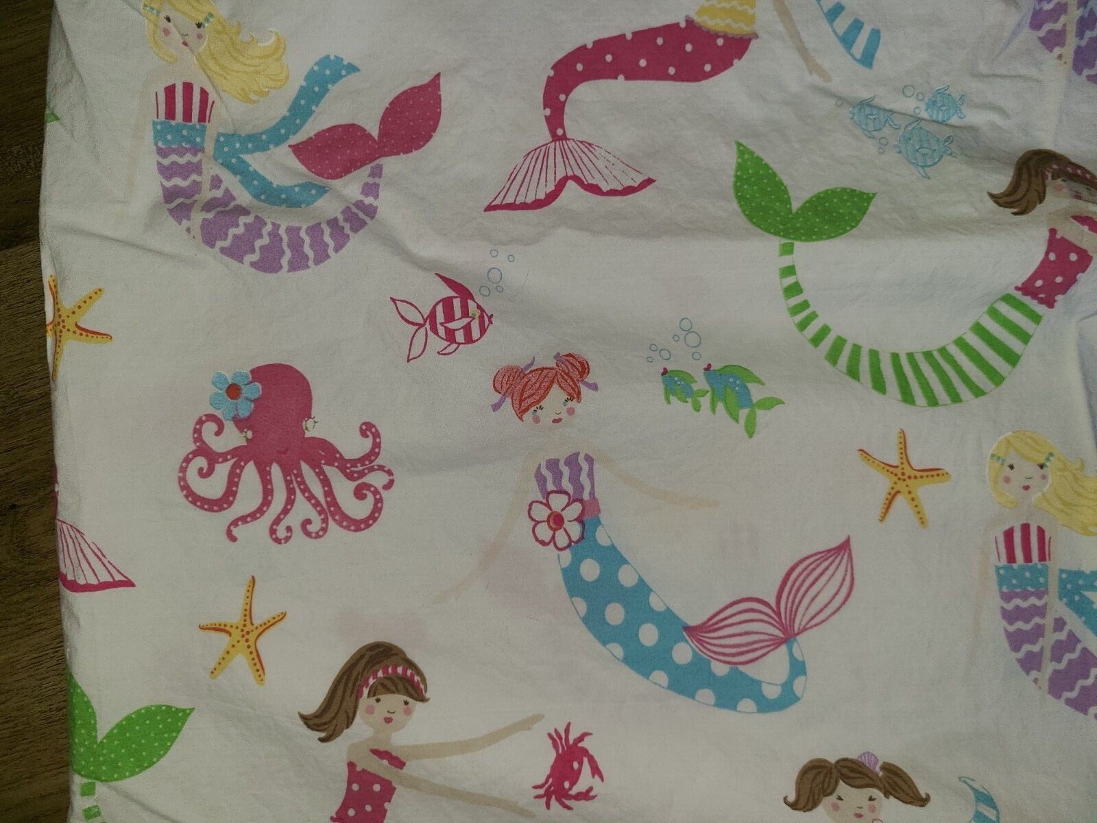 Pottery Barn Kids "Mermaids" Pillowcase