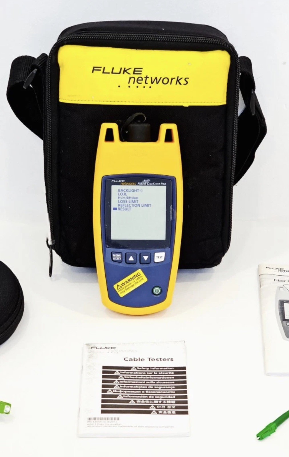 Fluke Networks MicroScanner2 Cable Verifier With Case (MS2-100)