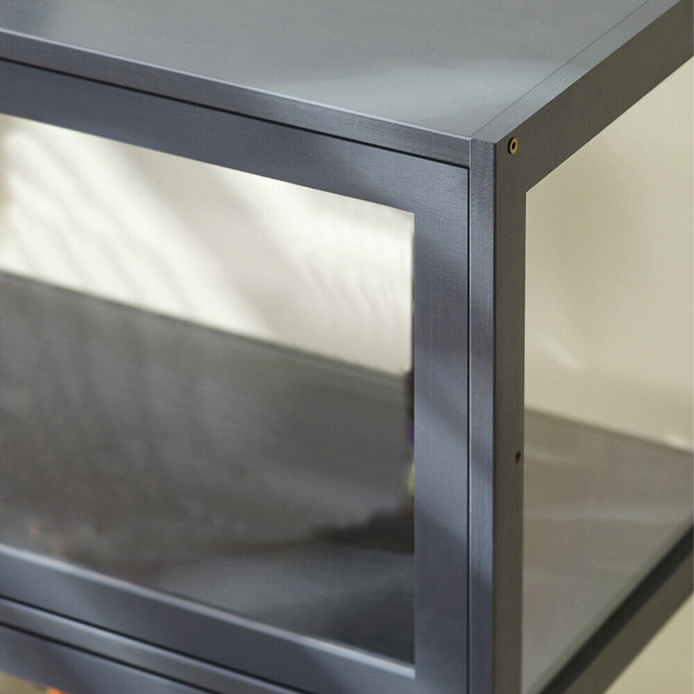 3-Tier Model Display Case Collection Shelf Storage Cabinet Protection Model Case