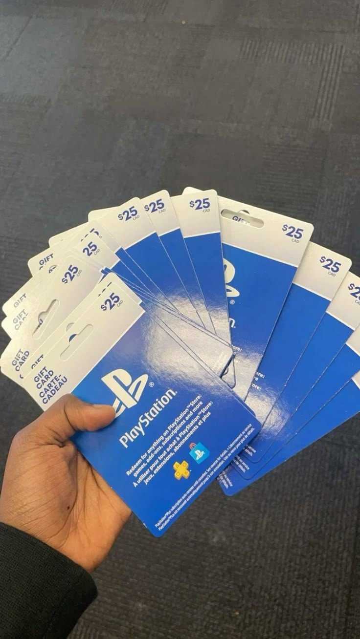 PlayStation $25 Prepaid Gaming Card Network PlayStation 3 4 5 Console Compatible