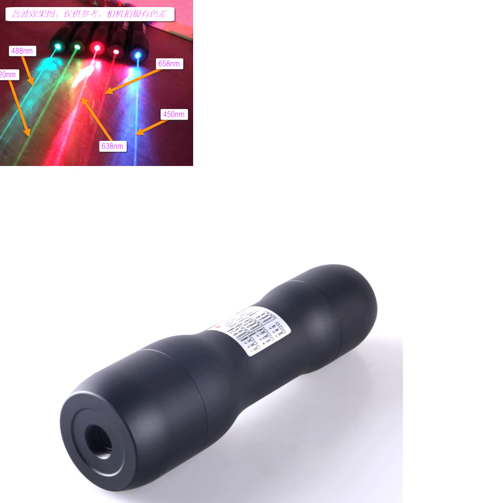 Waterproof Focusable 525nm 520nm 1000/1500 Green  Laser Module