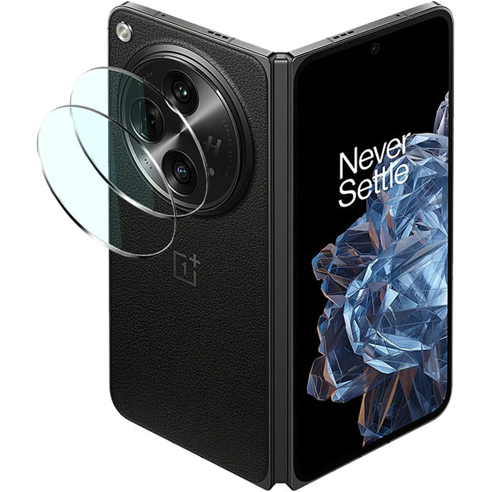 2 Pack For OnePlus Open Tempered Glass Front Screen Protector / Camera Protector
