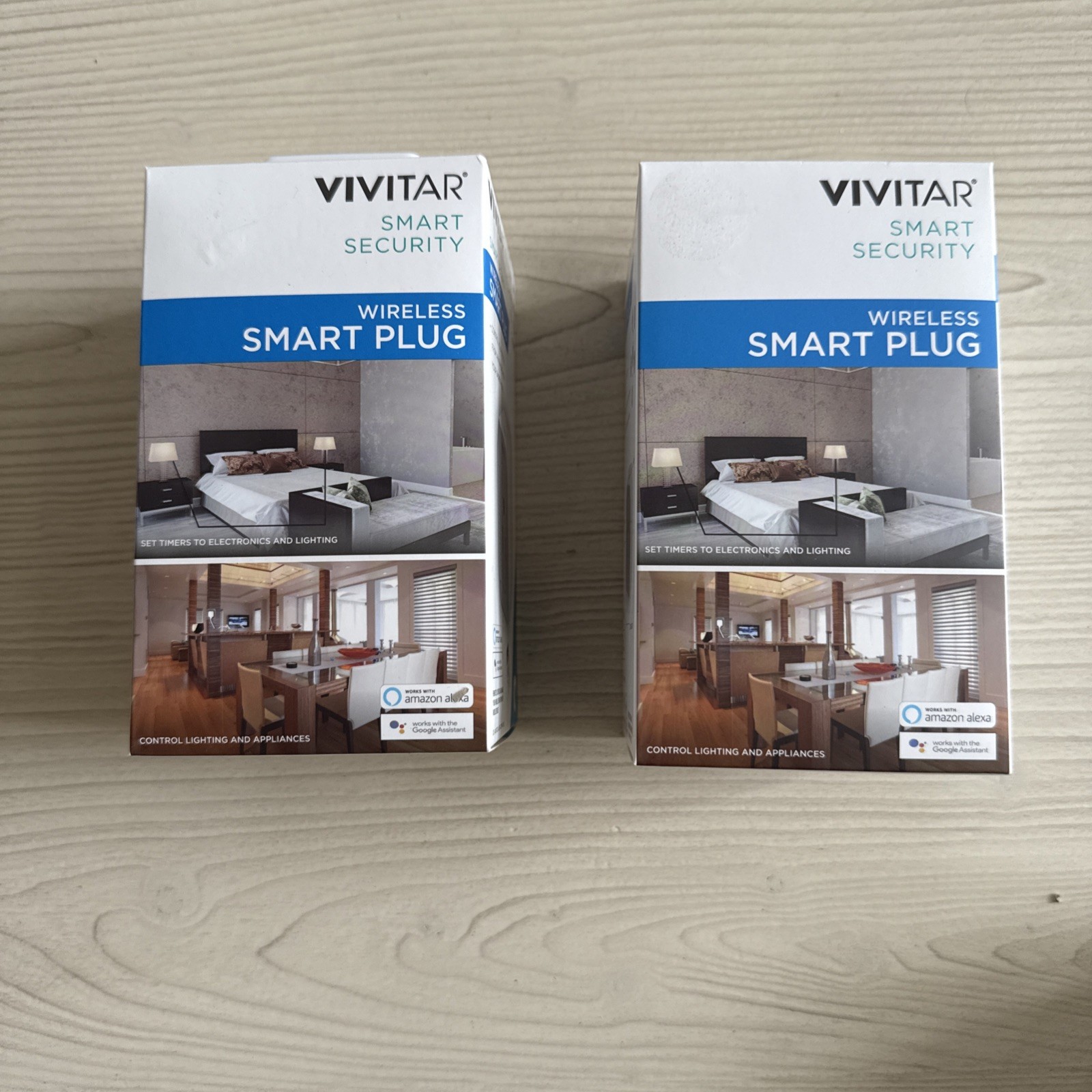 VIVITAR Smart Security Wireless Smart Plug 2 Boxes