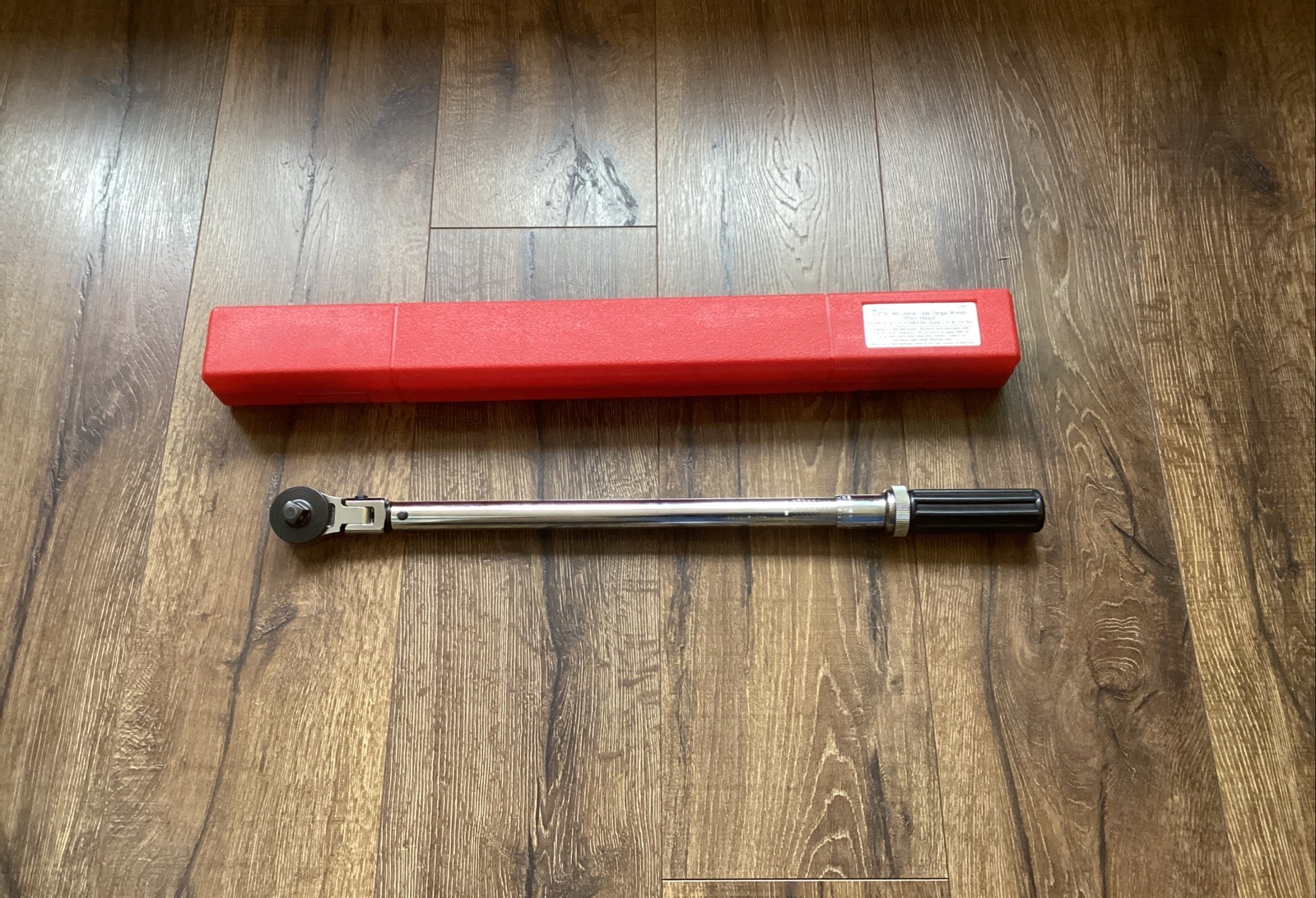 KD NAPA 3266 Dr Micrometer NAPA 1/2" Drive 25-250lbs Torque Wrench W/ Case USA