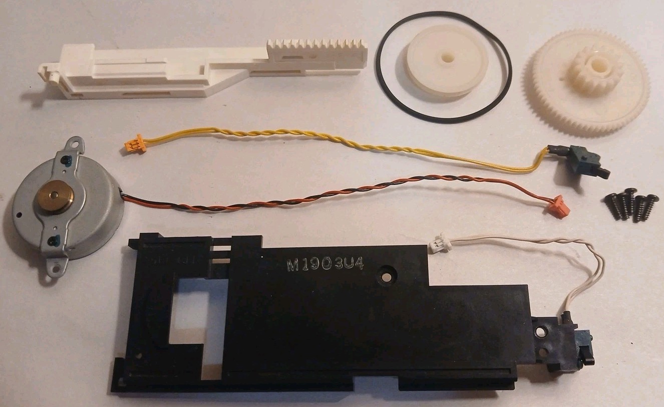 OEM Sony Playstation 2 SCPH-30001 Elevation Drive Motor Assembly Repair Kit