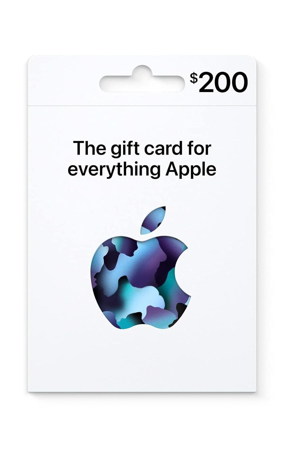 $200 Apple Physical Gift Card