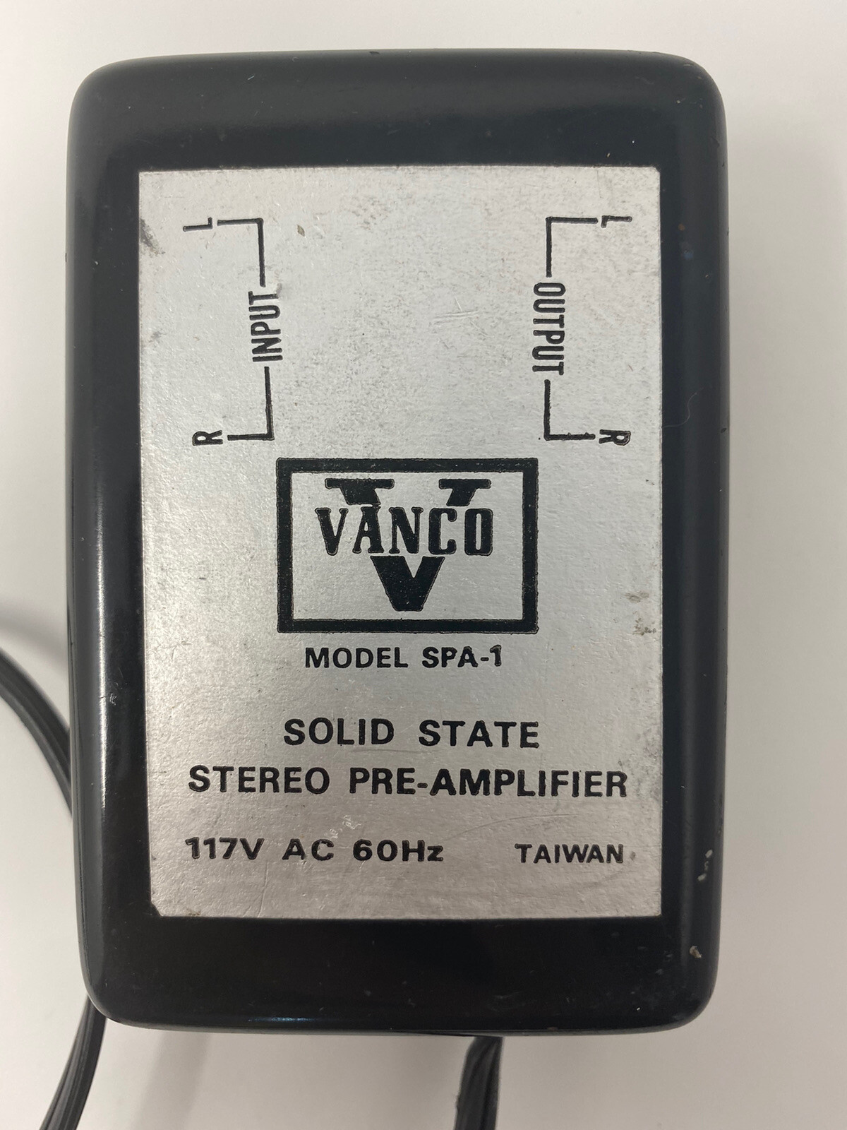 Vanco Model SPA 1 Solid State Stereo Pre - Amplifier Pre Amp 117 V 60HZ