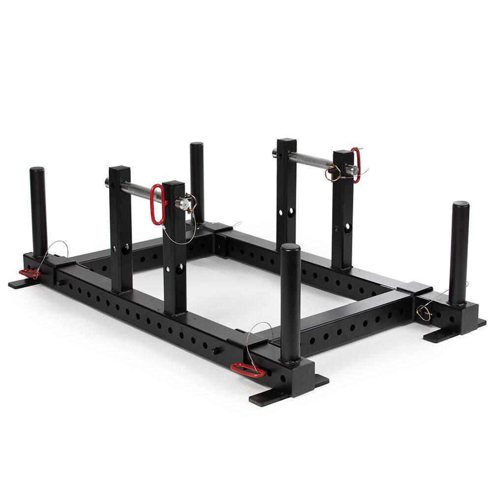 Titan Fitness Farmers Walk Handles Platform and Deadlift System, Rated 500 LB