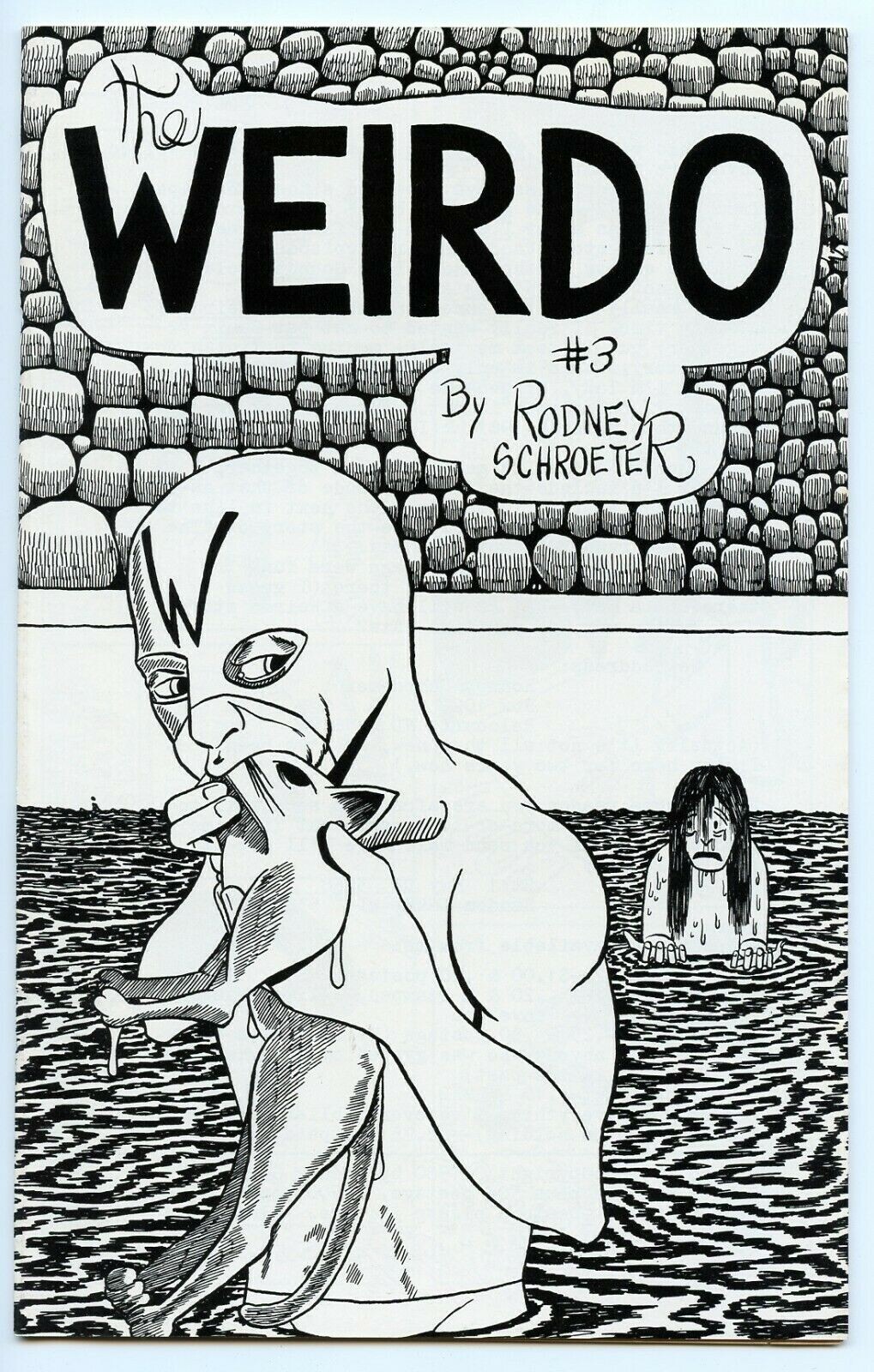 The Weirdo (3 issues); Bat Comix (2 issues) by Rodney Schroeter