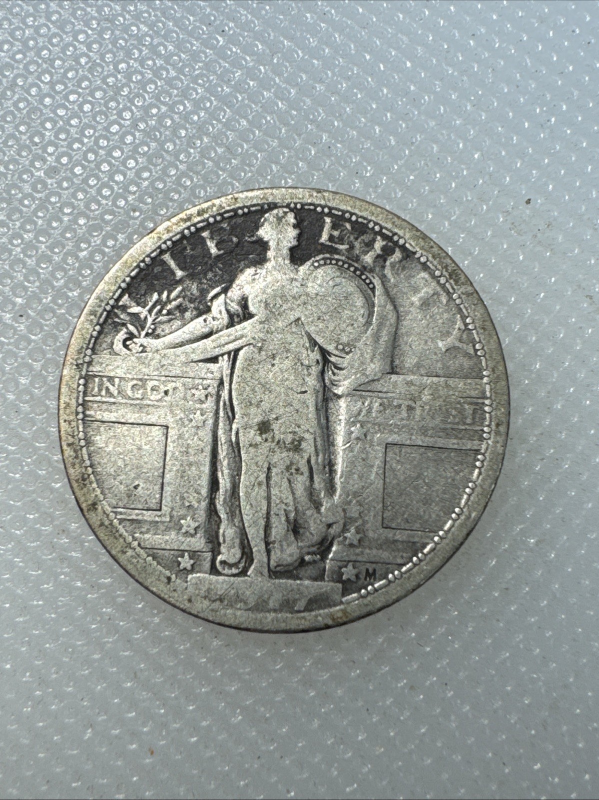 1917 type 1 standing liberty quarter R