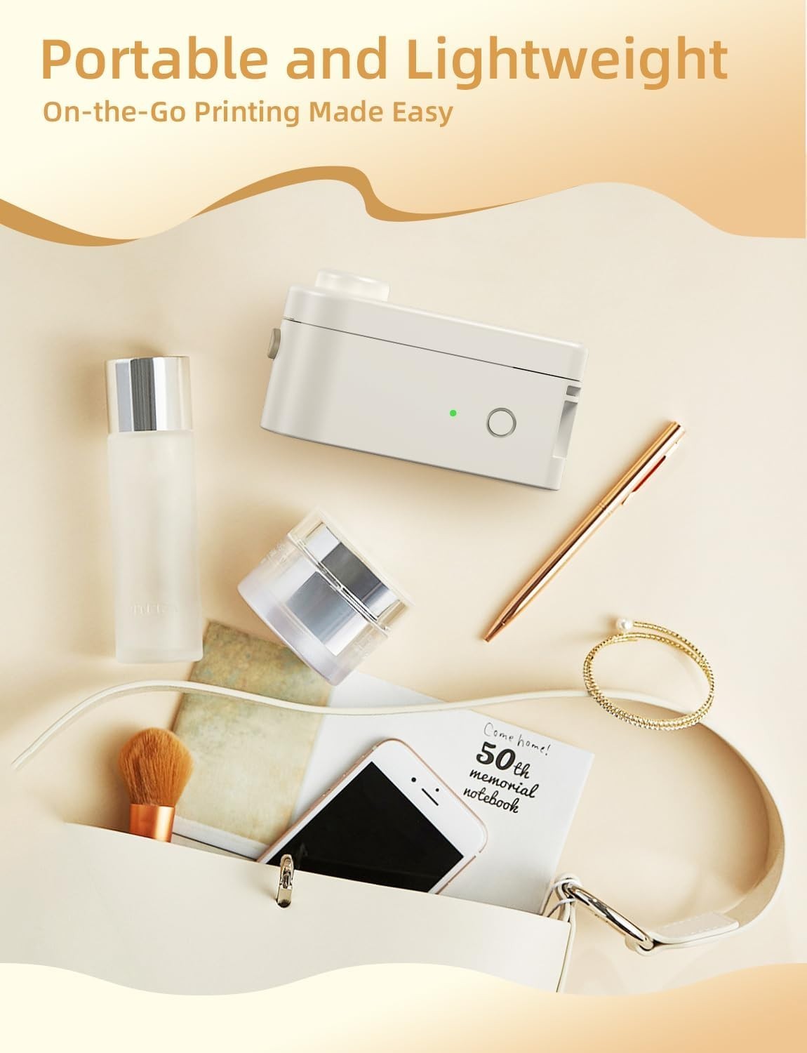 Mini Bluetooth Labeler for Easy Organization - Sharp Prints with Built-in Cutter