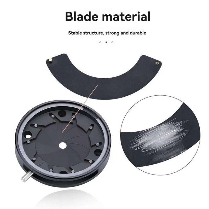 1.5-17mm Variable Iris Diaphragm Manual Aperture for Camera Lens Optical