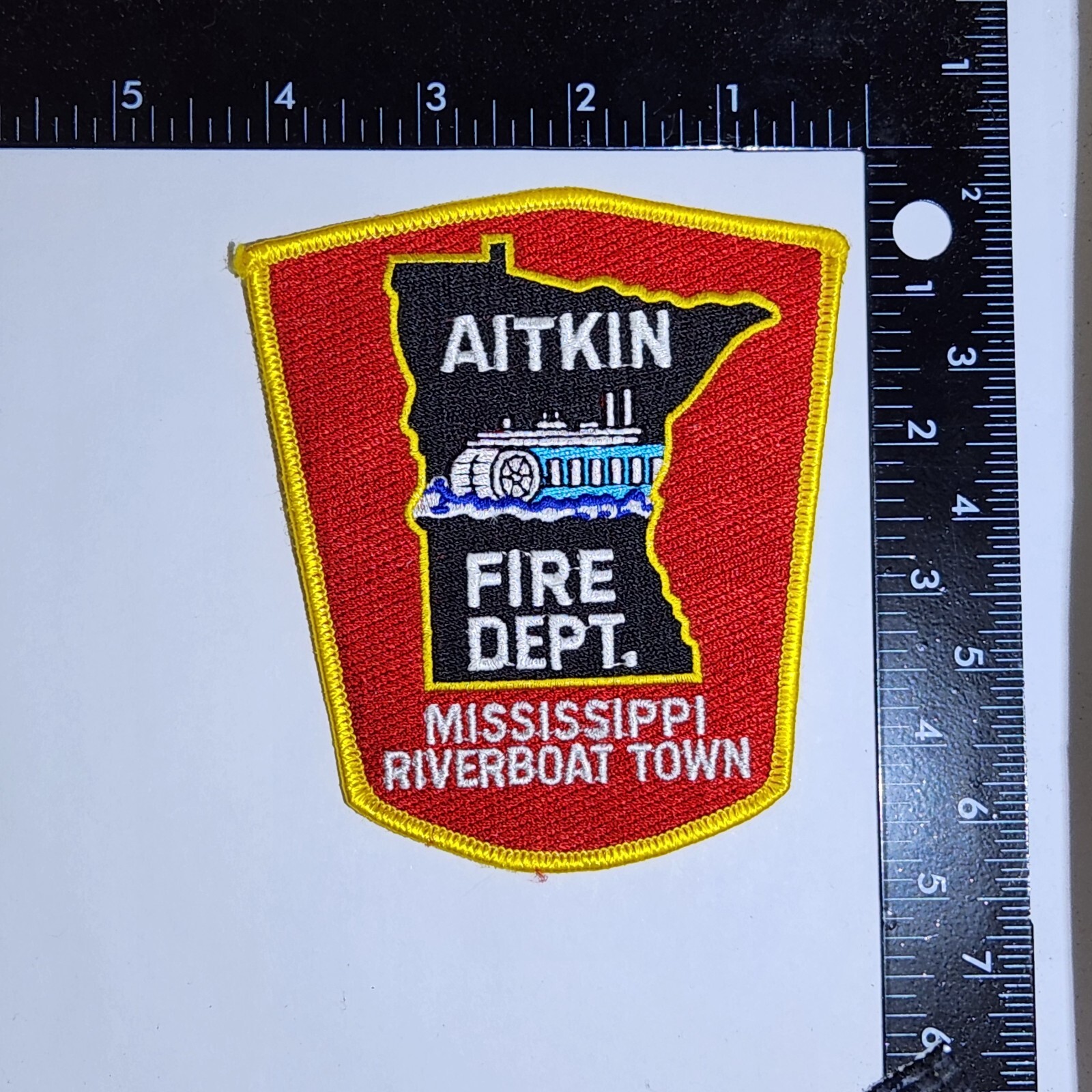Aitkin, Mississippi Fire Department Patch. Great Condition!