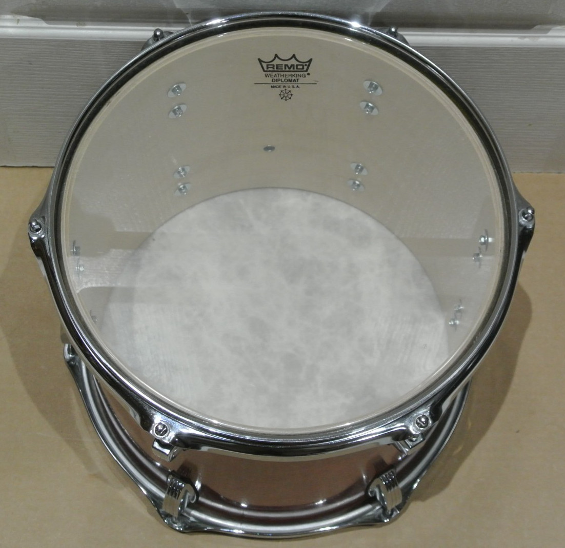 CLEAN! LUDWIG USA 12" SUPER CLASSIC TOM in CHERRY STAIN for YOUR DRUM SET! L101