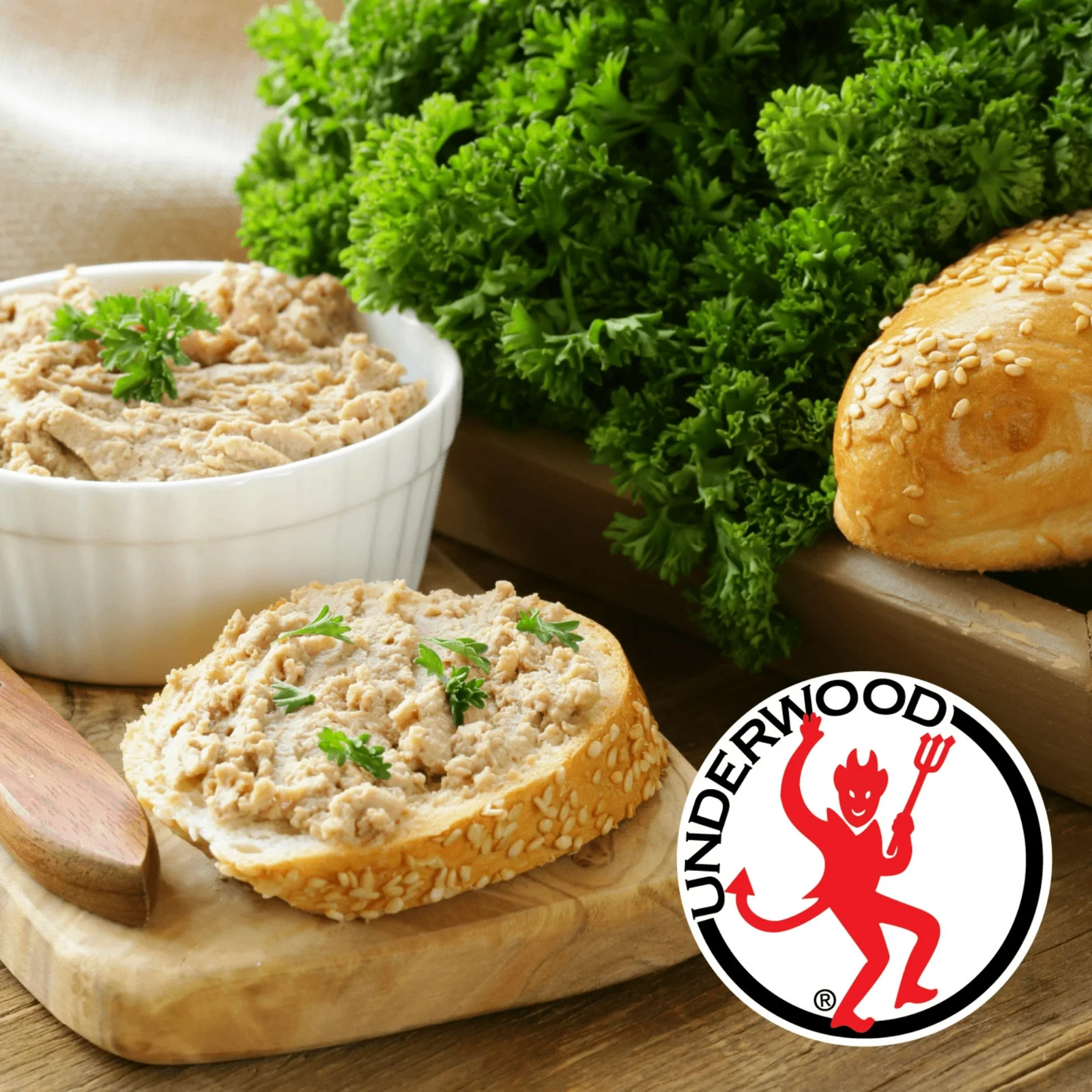 Underwood Deviled Ham Spread, 4.25 oz, 4 Count Cans