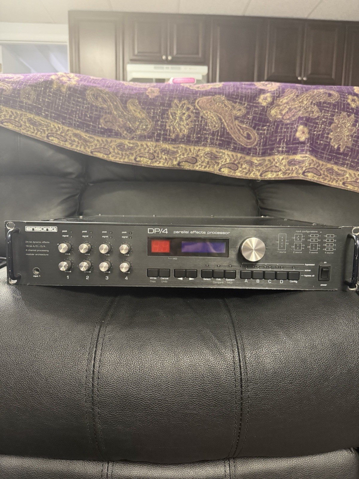 Ensoniq DP/4 Parallel Effects Processor Tested Working With Power Cable
