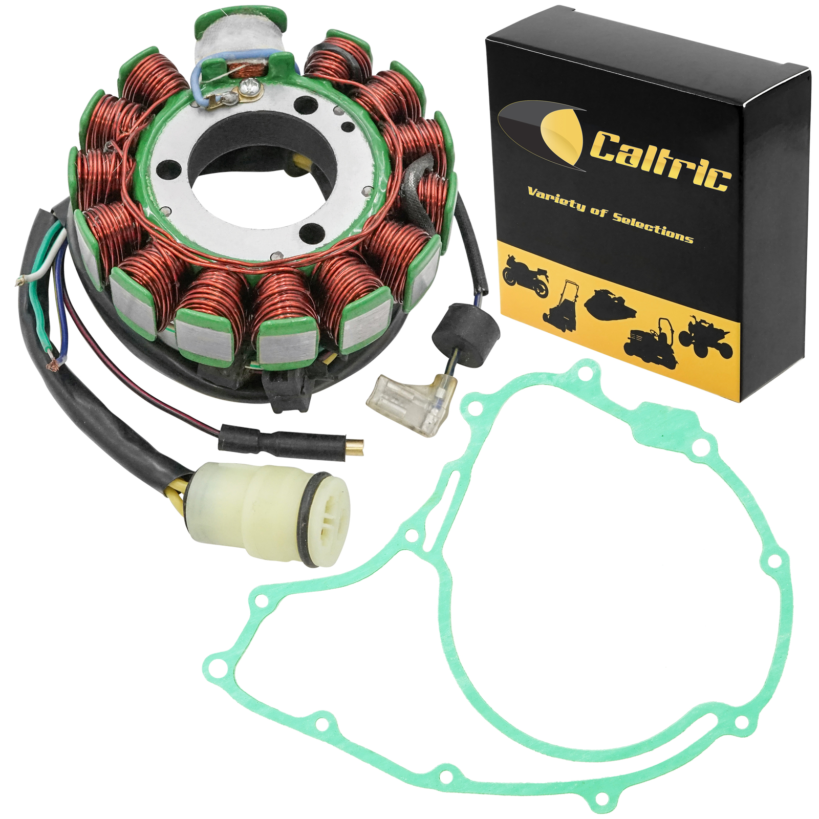 Stator And Gasket for Honda TRX250 Fourtrax 250 2X4 1985-1986 Mitsuba 13 Poles