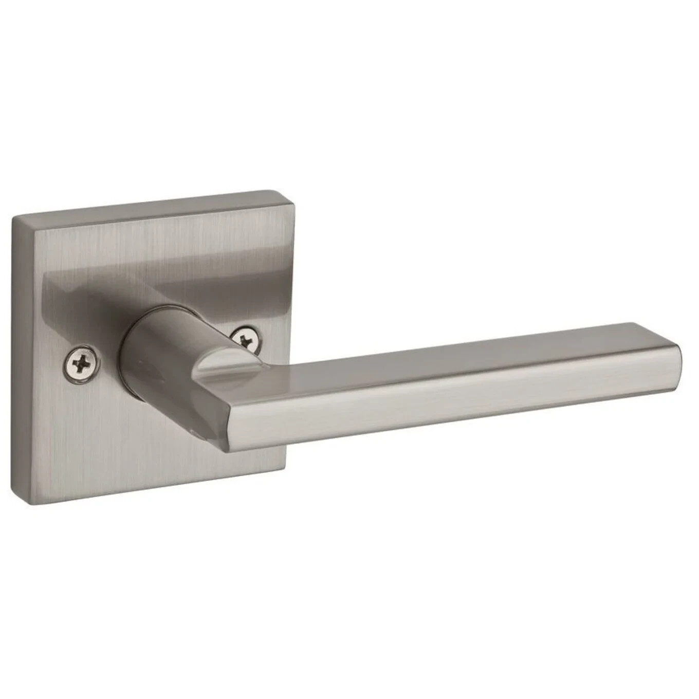 KWIKSET Halifax Double Cylinder INTERIOR Pack Square Rose SmartKey Satin Nickel