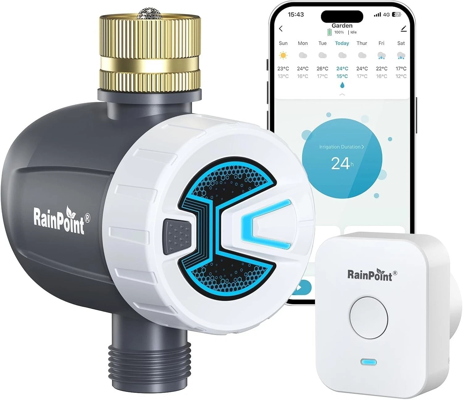 Smart WiFi Water Timer for Garden Hose