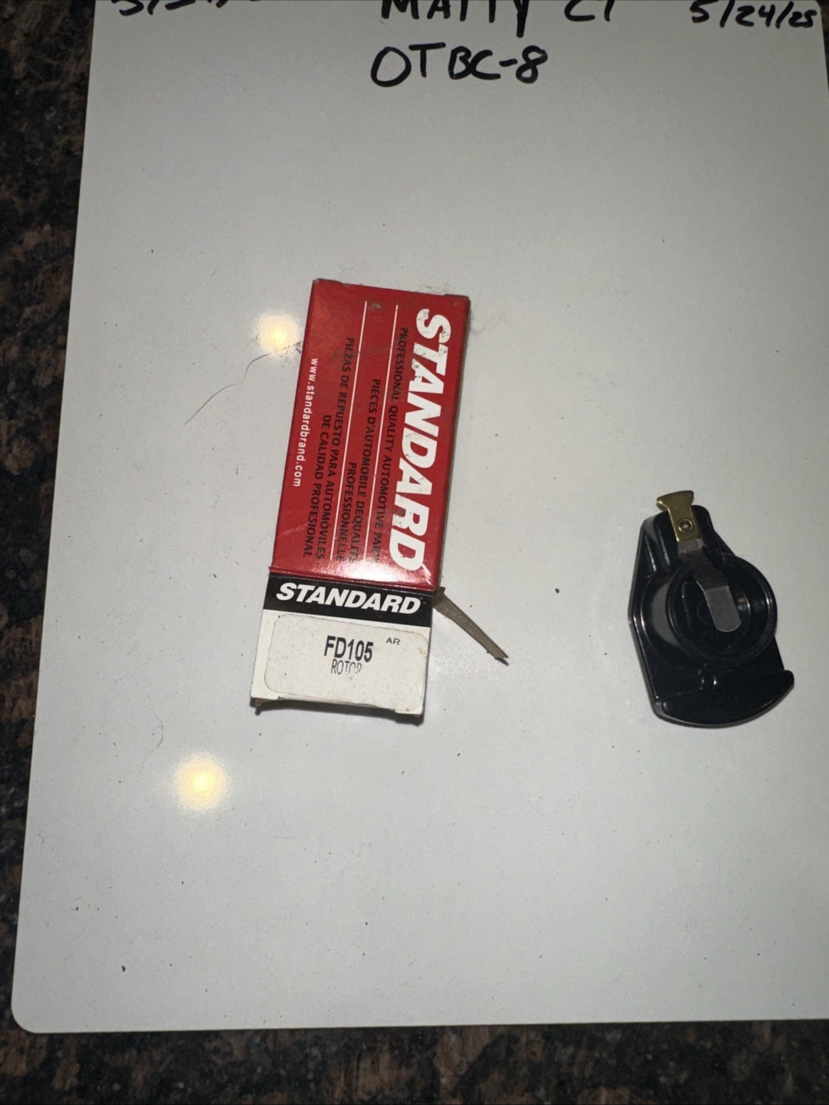 Standard FD-105 Distributor Rotor NOS