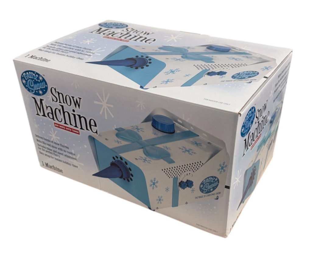 Gemmy FAUX SNOW  Snow Machine  Fake Snow Machine 800W