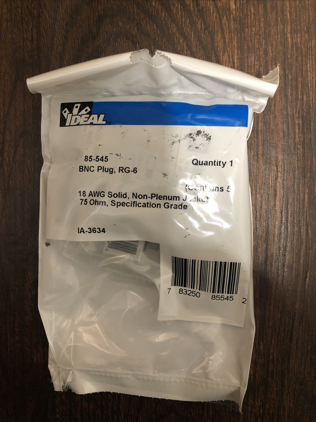 IDEAL IA-3634 / IA3634 (NEW IN BOX Lot Of 5)