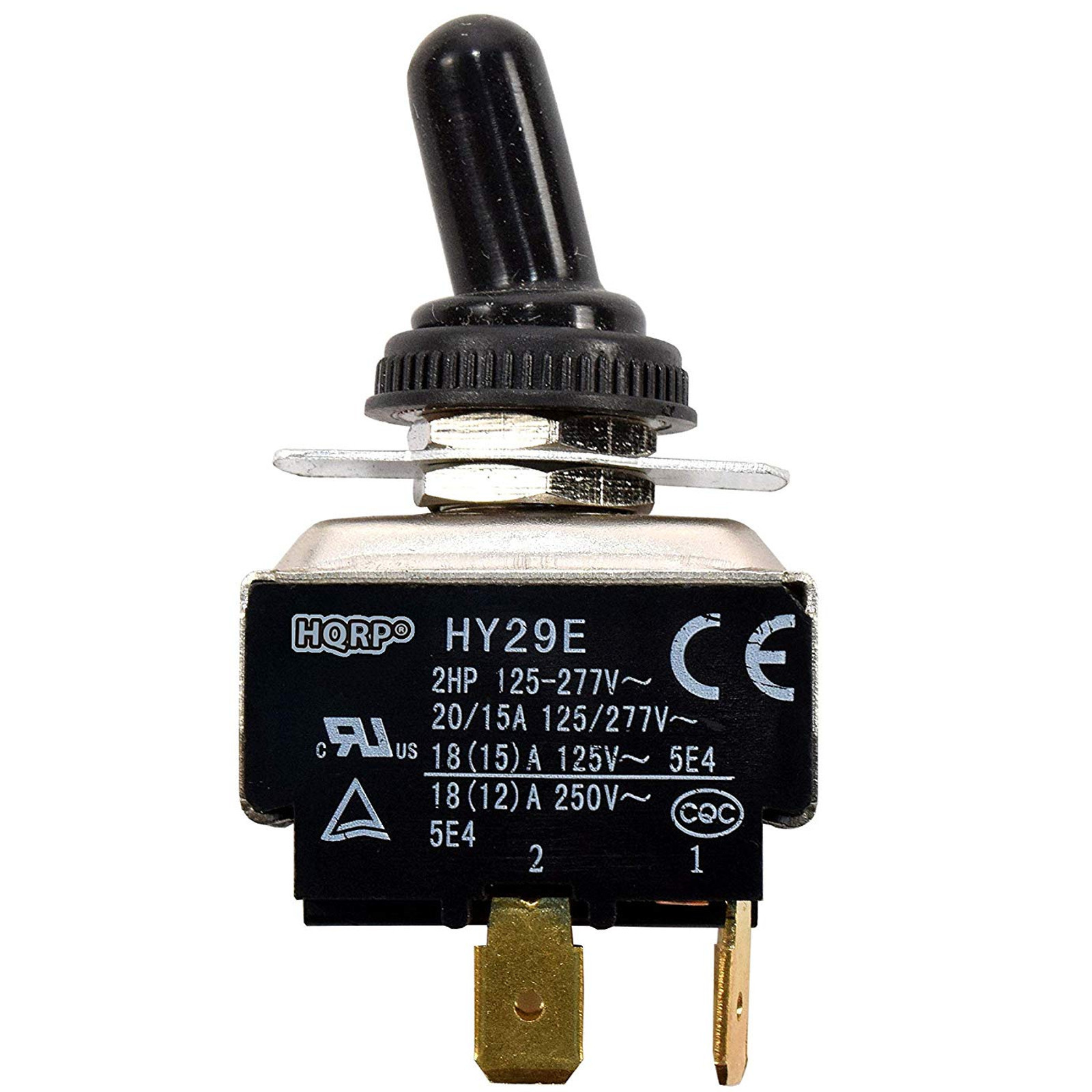 HQRP 4-Pin Toogle Switch for HY29E ON-OFF Steampunk Applications, DIY Projects