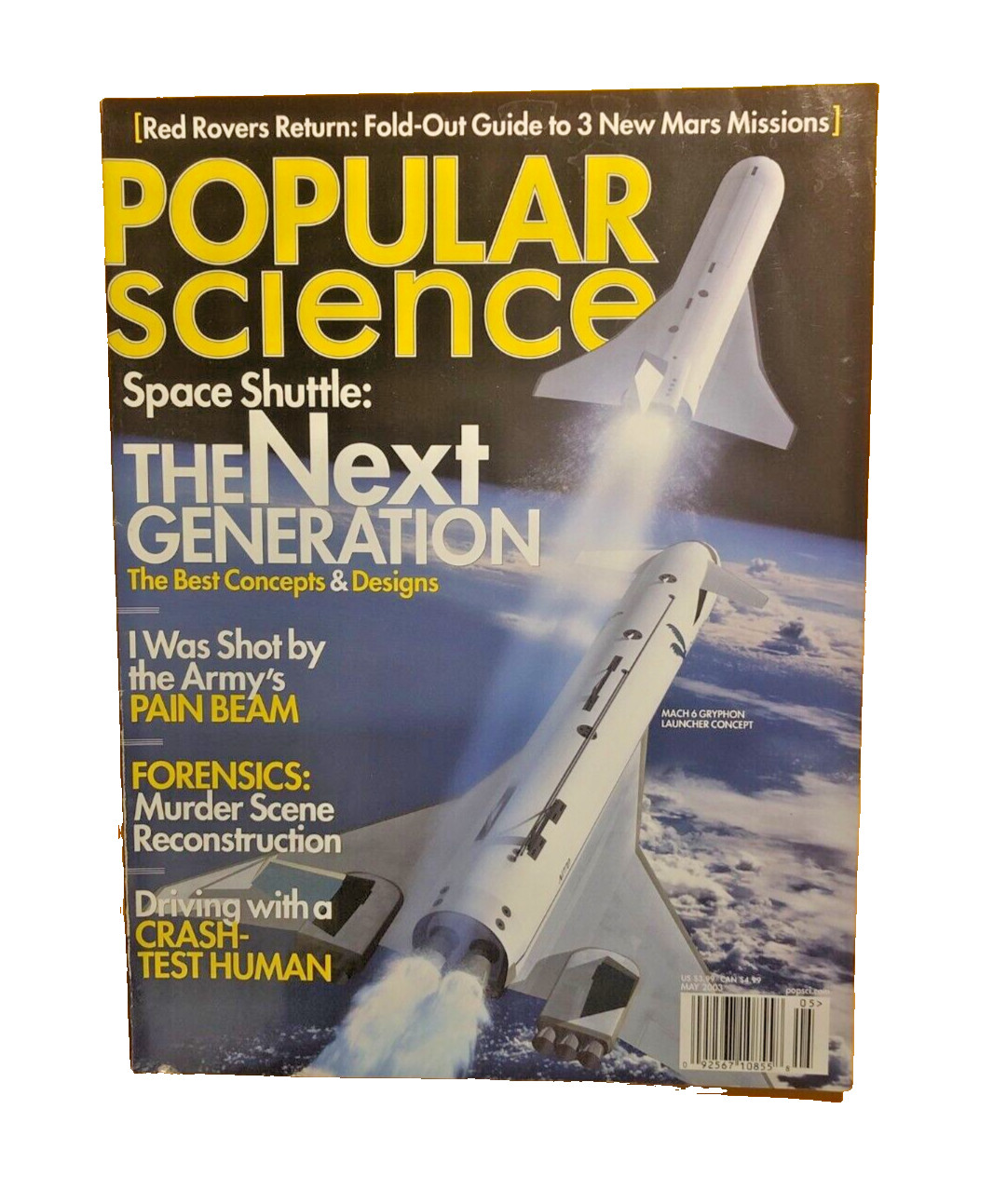 POPULAR SCIENCE MAGAZINE May 2003 Space Shuttle The Next Generation Forensics#42