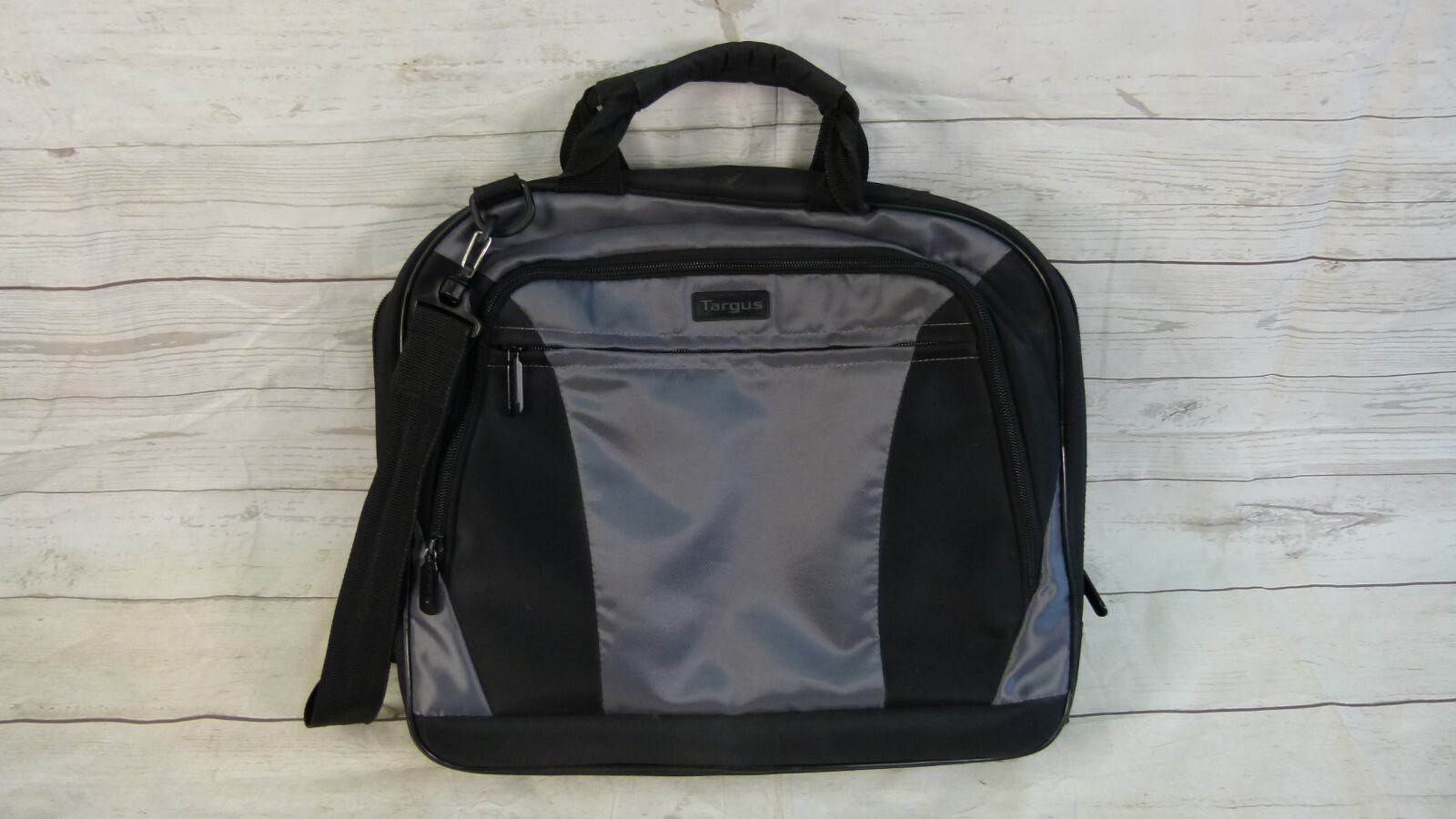 Targus Business Travel Laptop Bag Black/Gray with Shoulder Strap