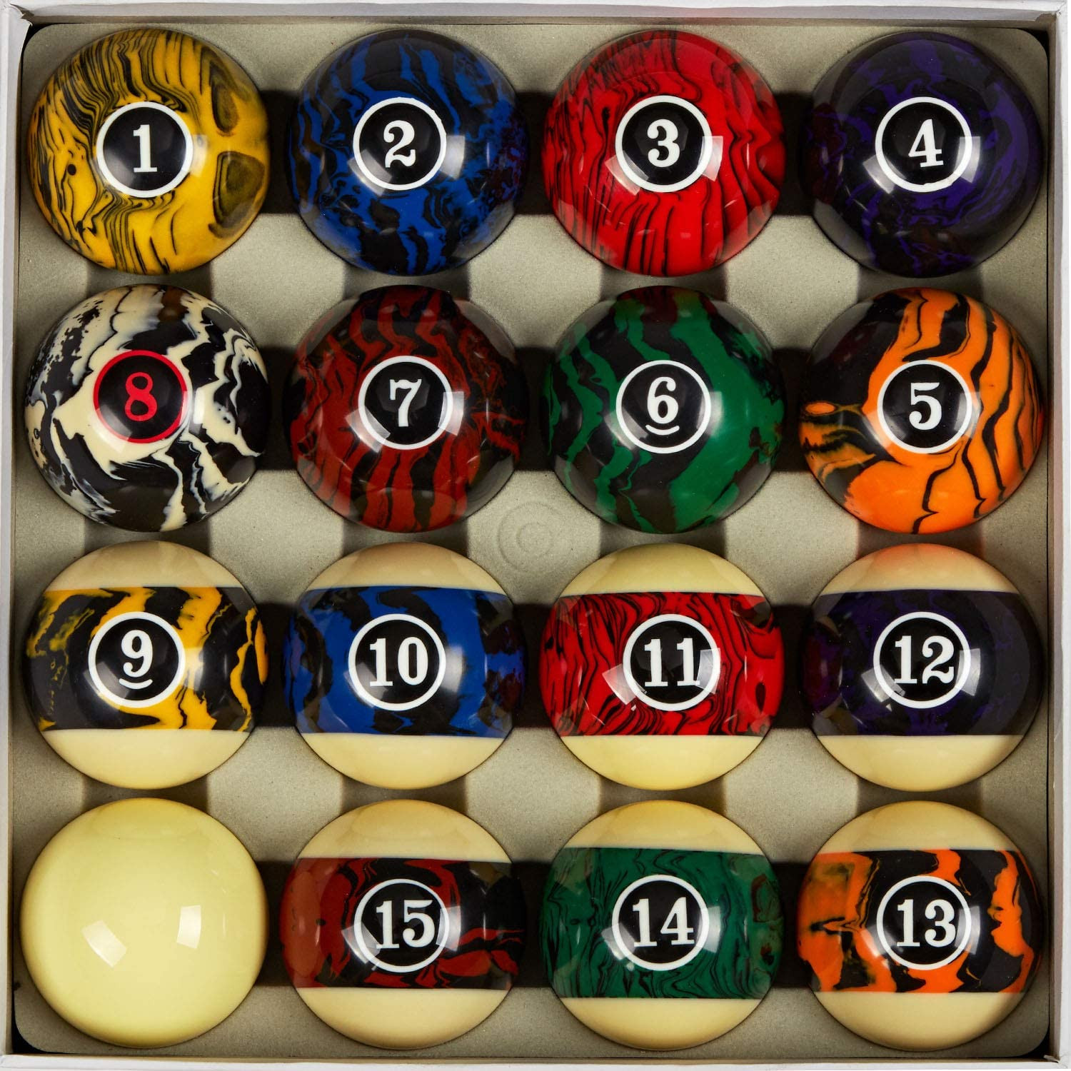 Pool Balls Billiard Set -/" Billiard Balls | Pool Table Balls Complete 16 Ball S