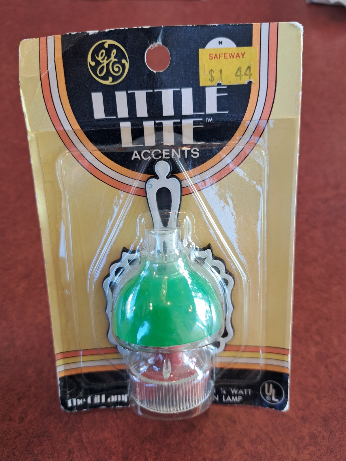VTG General Electric GE LITTLE LIGHTS Hurricane Lamp Night Light NEW IN PKG