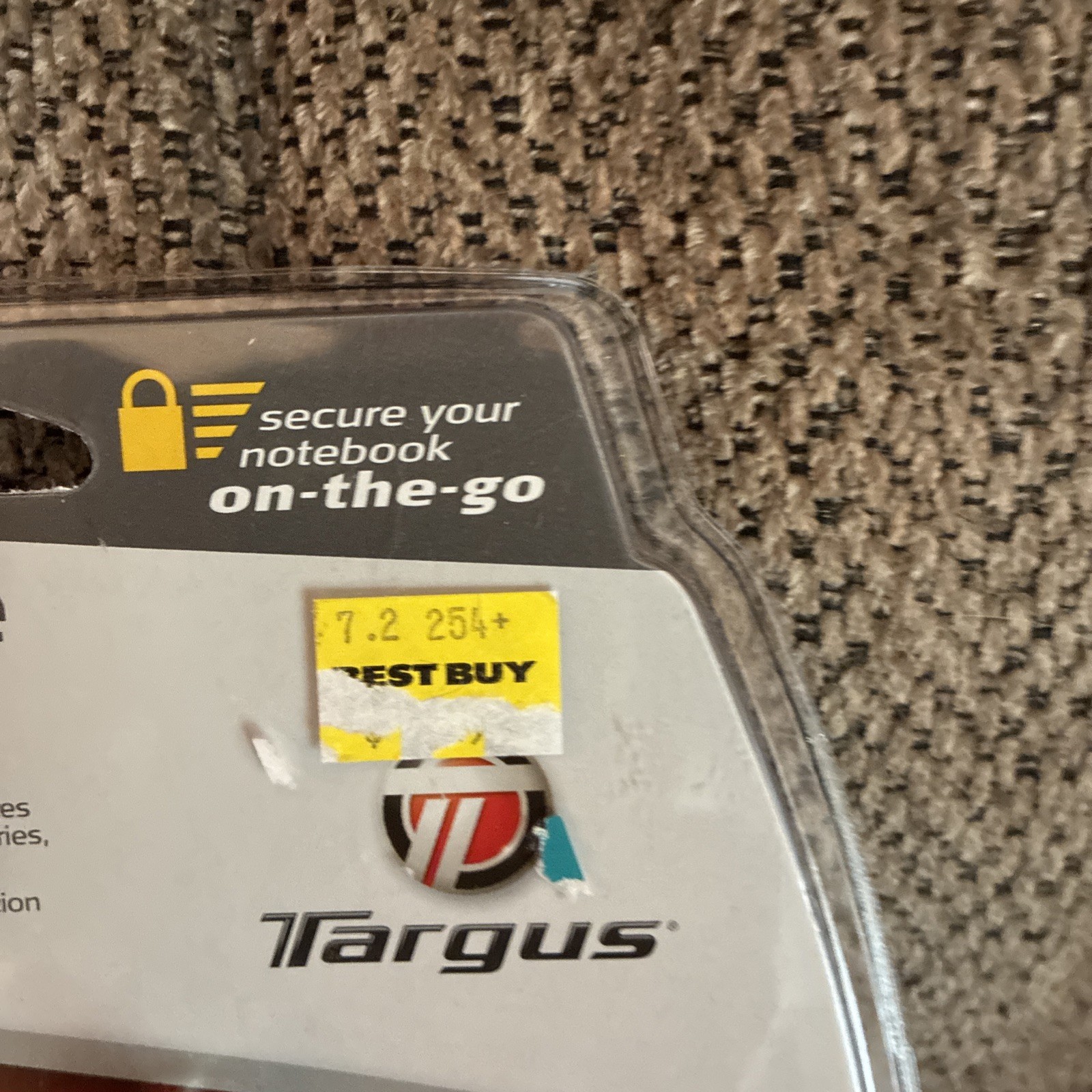 Targus Defcon 1 Notebook Laptop Retractable Cable Lock ASP29US Security