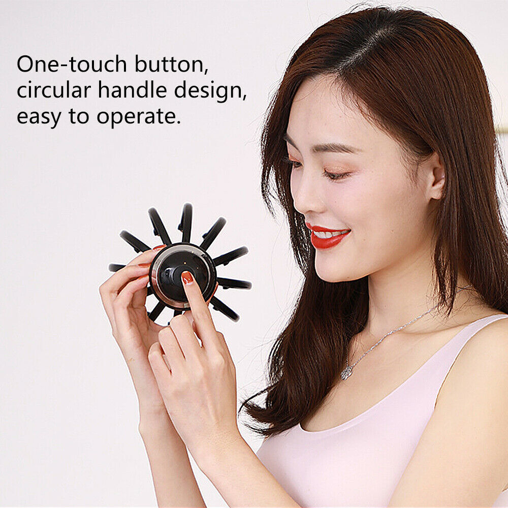 Head Massager Octopus Claw Handheld SPA Scalp Massager Electric Vibration Relax