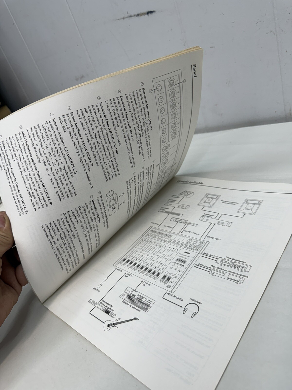 Yamaha MM1402 Mixer operation manual