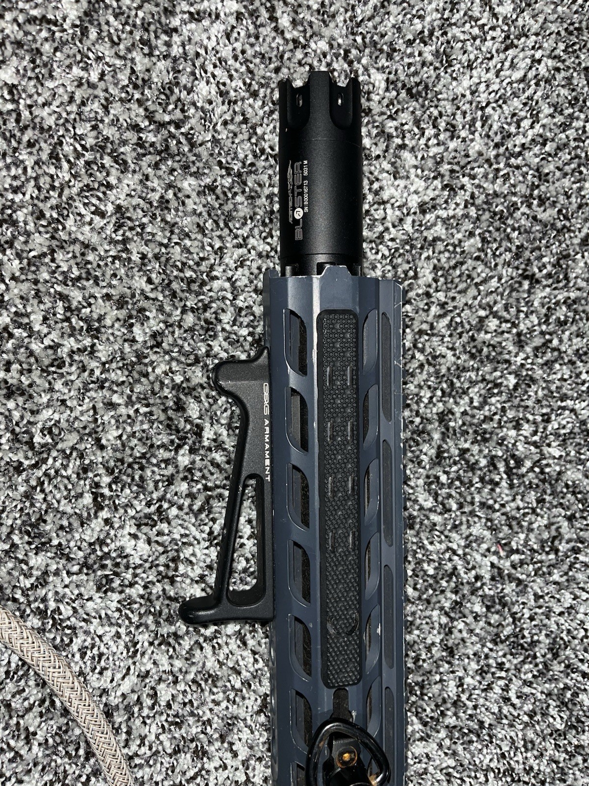 Airsoft Krytac Trident with Jack 9 HPA conversion unit