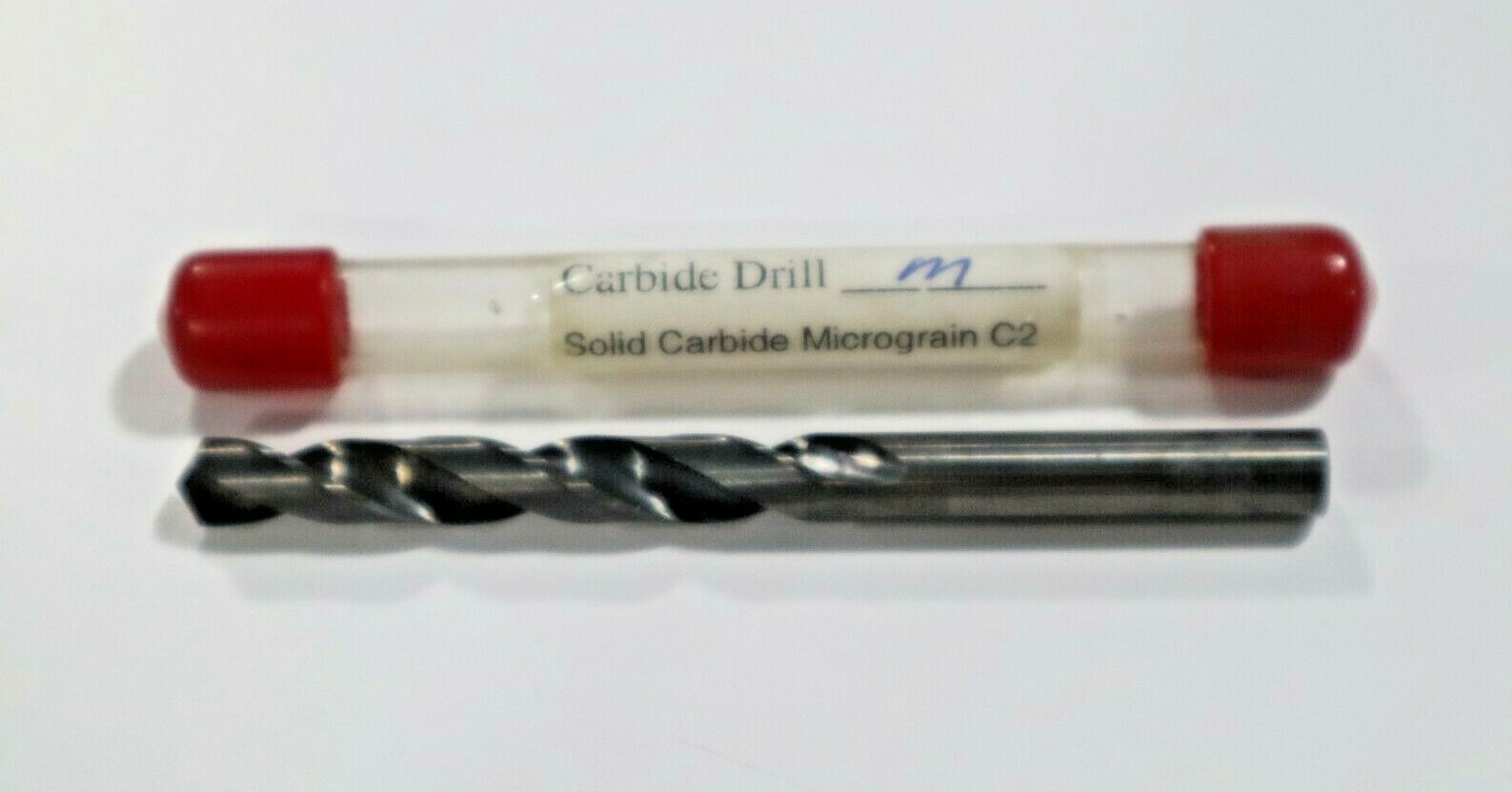 SIZE "M"  CARBIDE DRILL, 2 FLUTE            B354
