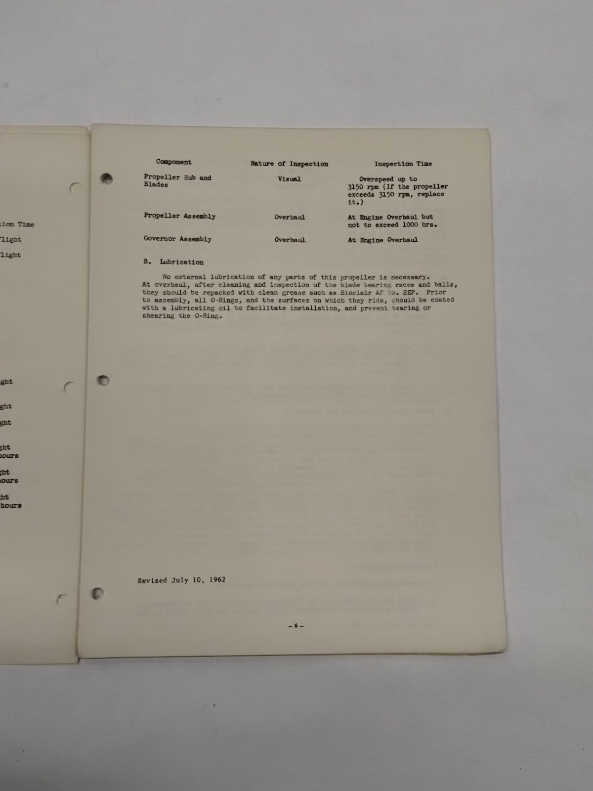 Flottorp Propellers Inspection & Maintenance & Overhaul Manual-Original