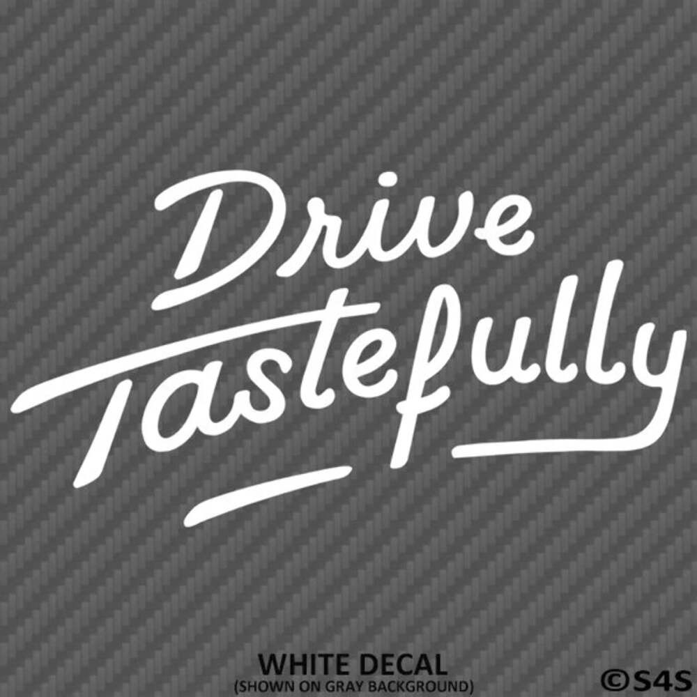 Drive Tastefully Automotive Off-Road Sports Car Vinyl Decal | Die Cut Vinyl Deca