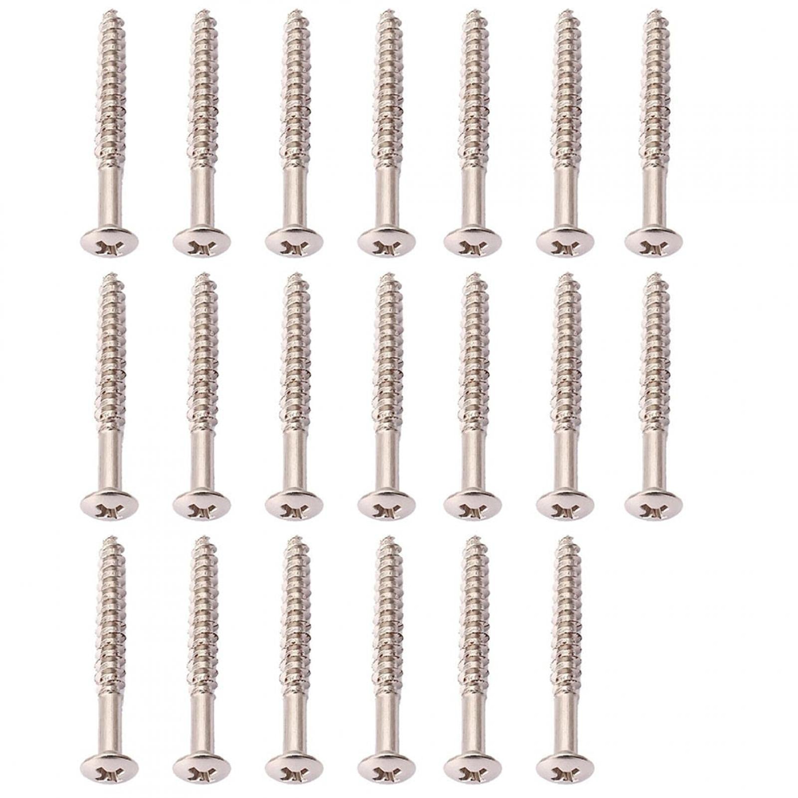 Denpetec 20 Pack 4.5 x 0.5 cm (11.1 x 0.19 inch), Silver, black, gold