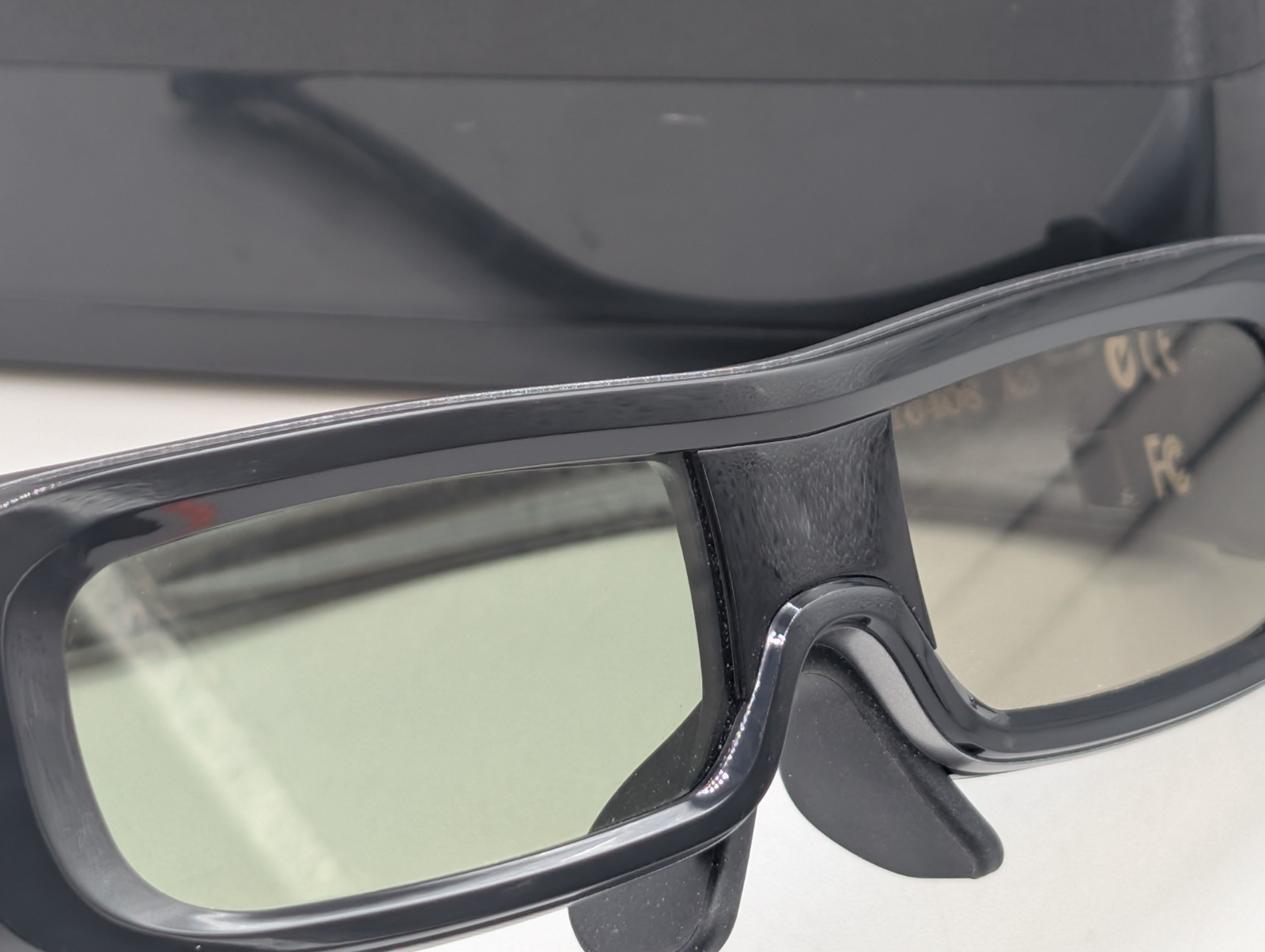 Panasonic E340592 Active Shutter 3D Glasses Black Rechargeable (G4B*) (No Cable)