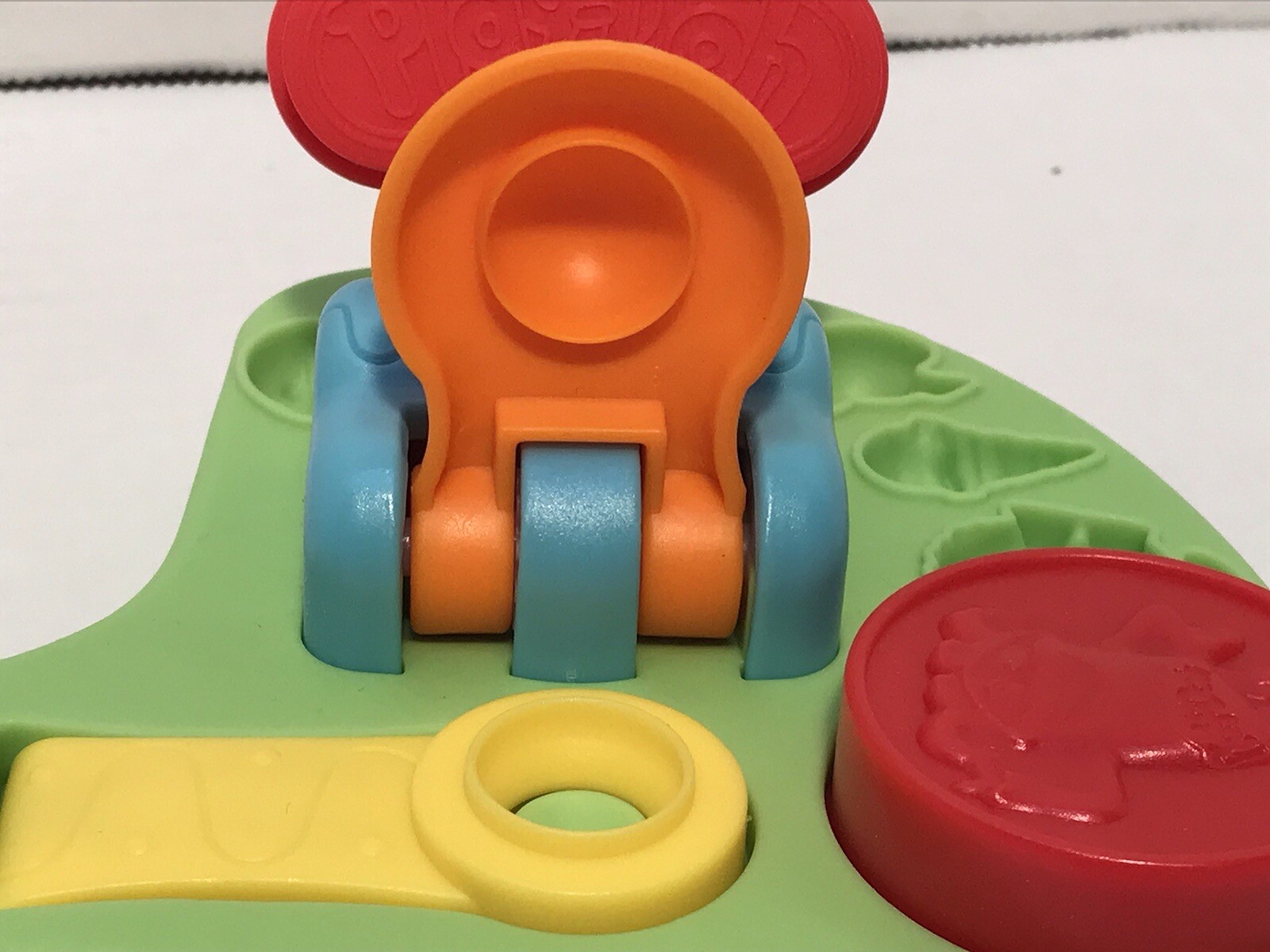 2013 Play Doh Orange Can Guy Green Base Launcher