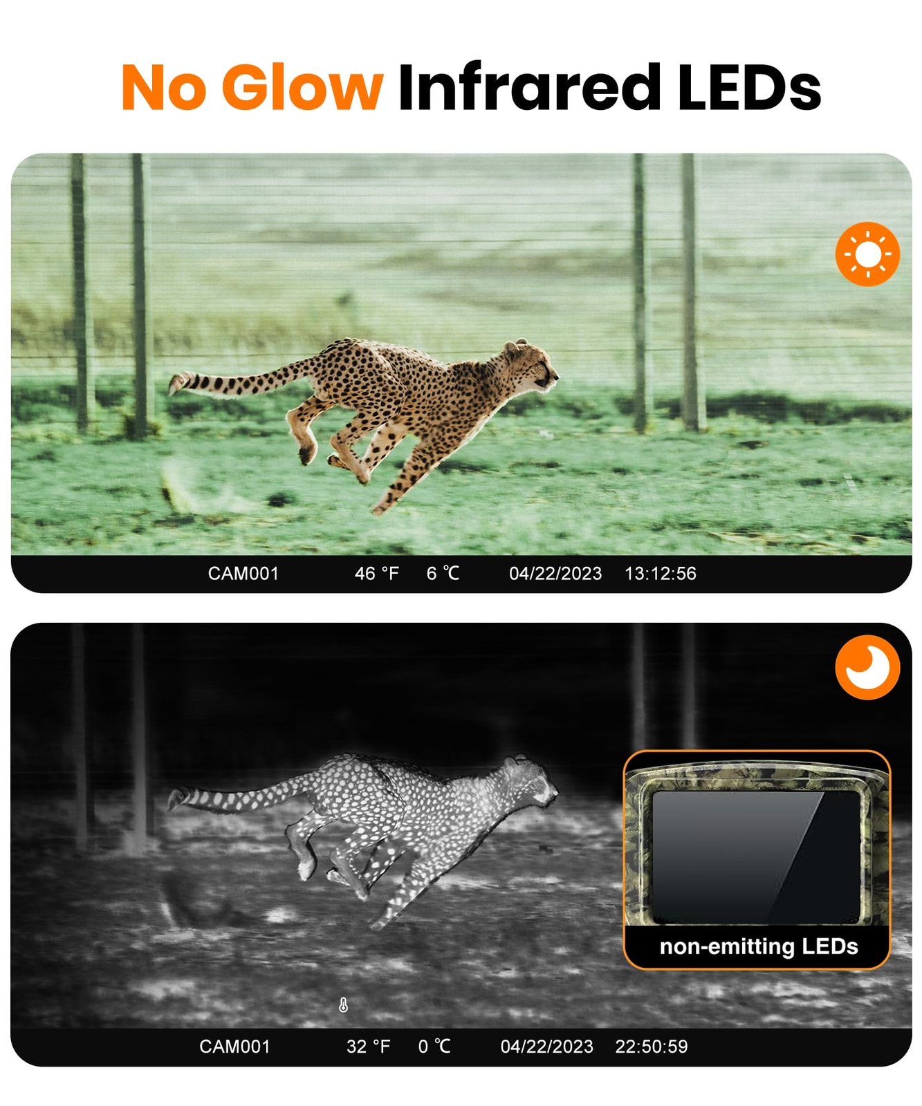 Trail Camera - 4K 48MP Game Camera with Night Vision, 0.05s Trigger Motion