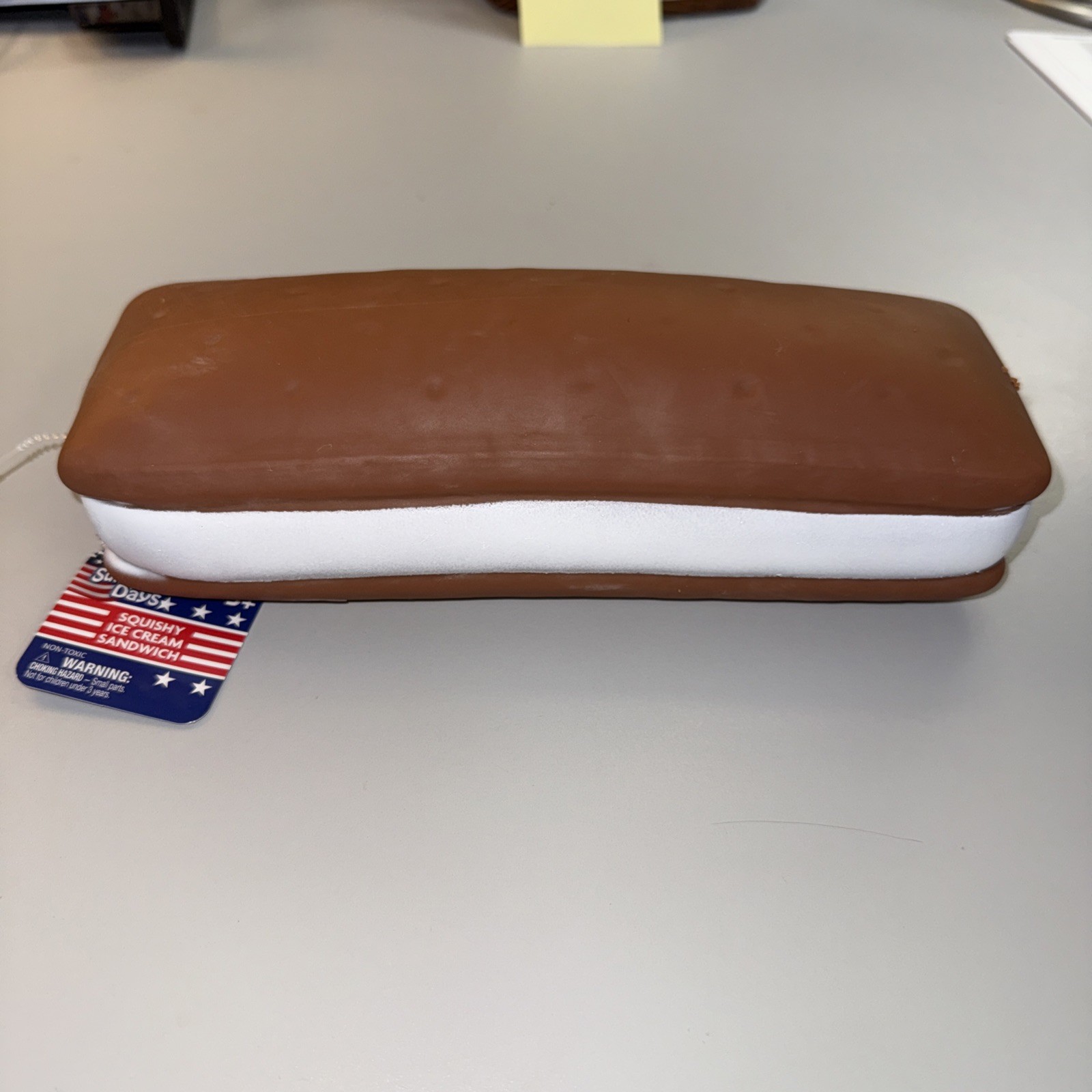 Sunny Days Jumbo Squishy Ice Cream Sandwich TikTok VIRAL Sensory Fun Toy NWT